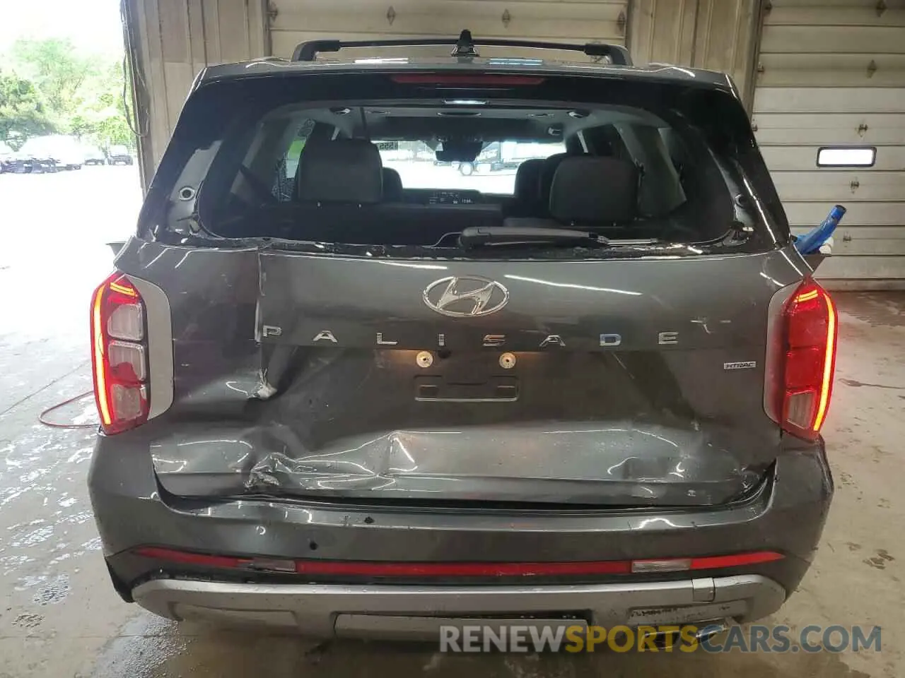 6 Photograph of a damaged car KM8R4DGE8RU665945 HYUNDAI PALISADE 2024