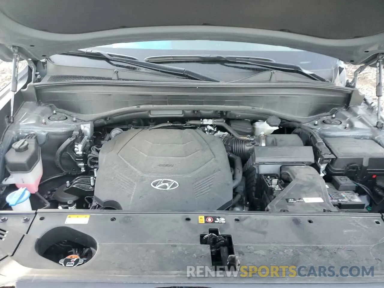 11 Photograph of a damaged car KM8R4DGE8RU734715 HYUNDAI PALISADE 2024