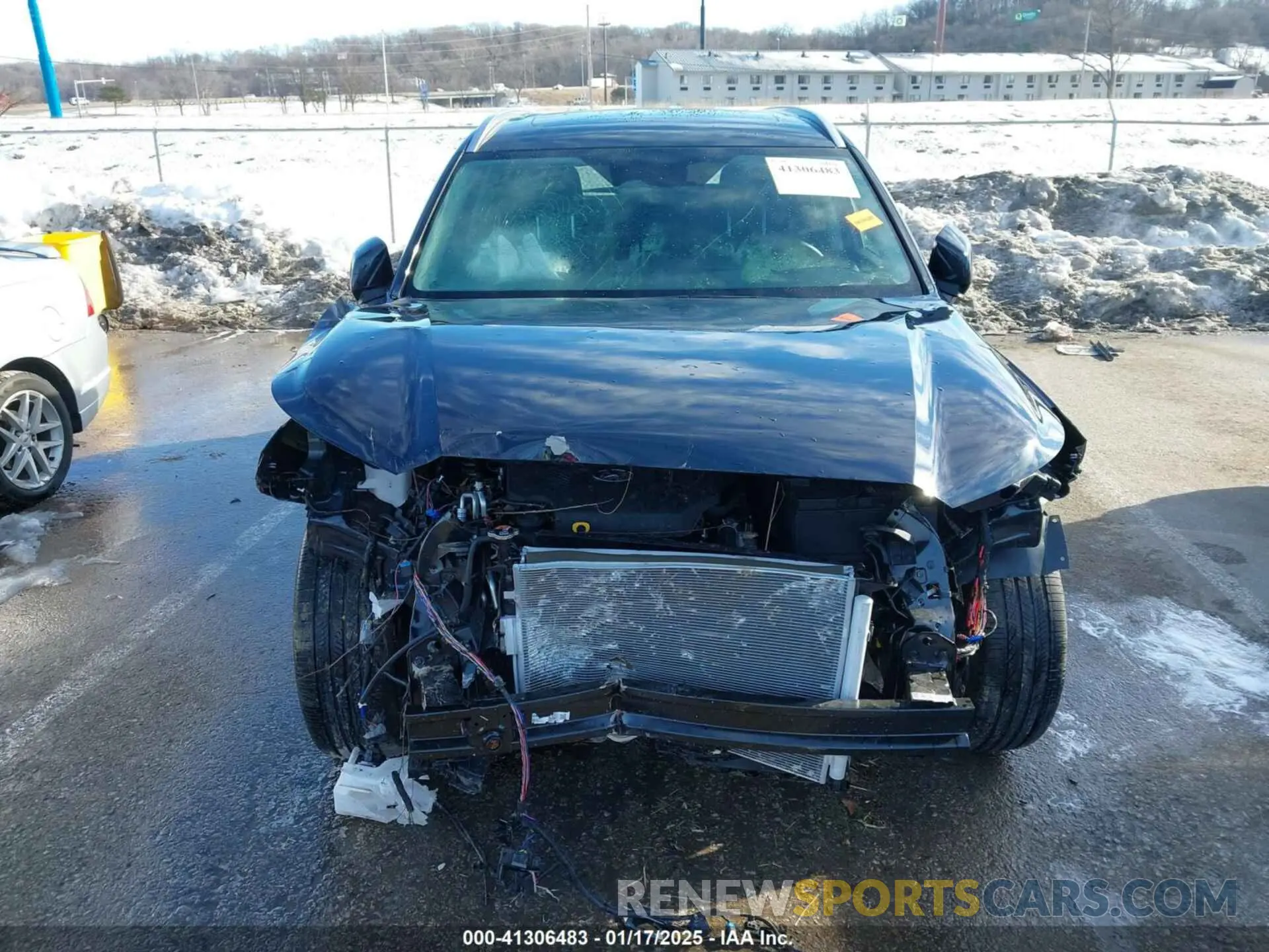 13 Photograph of a damaged car KM8R4DGEXRU797167 HYUNDAI PALISADE 2024