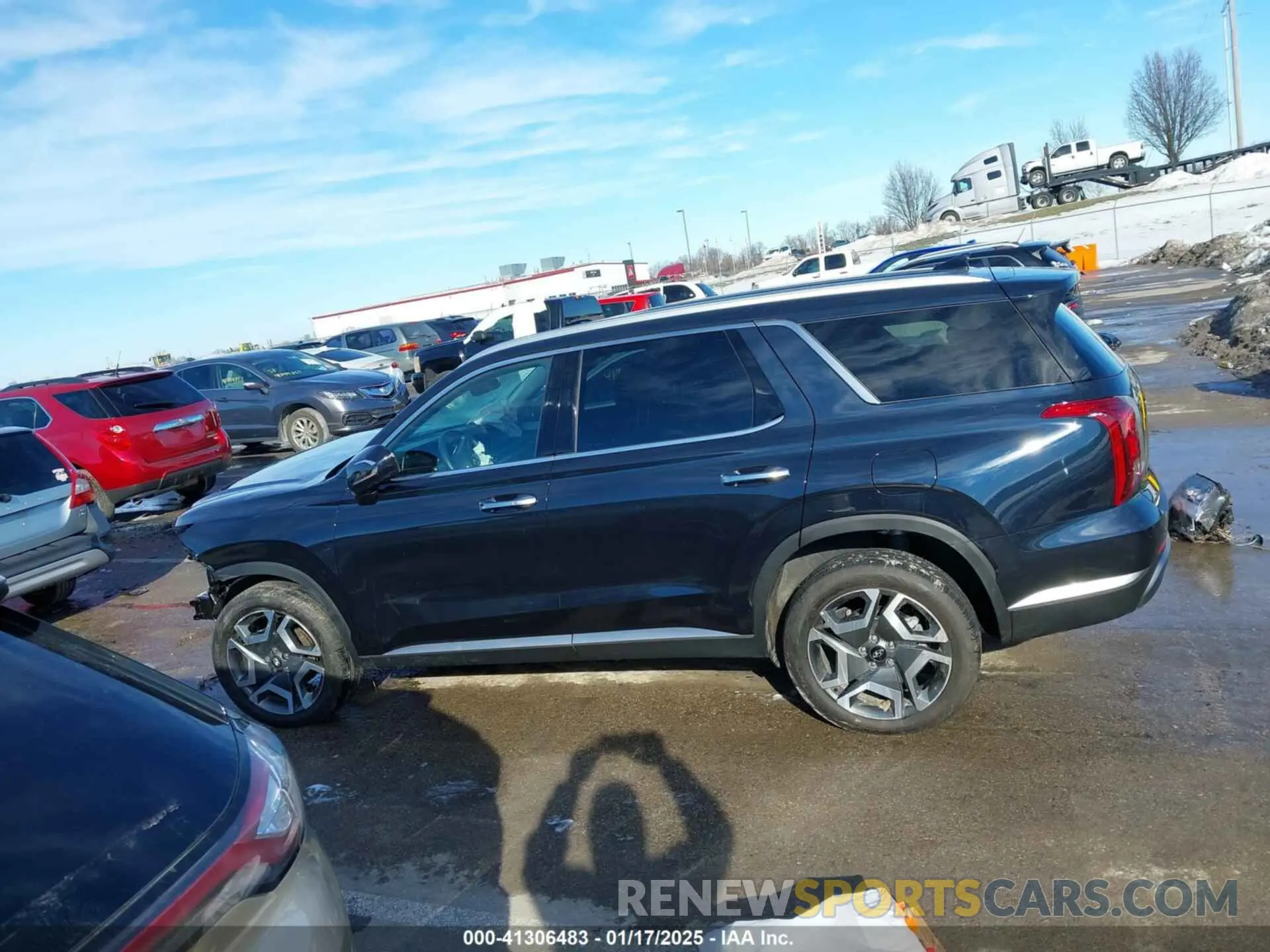 15 Photograph of a damaged car KM8R4DGEXRU797167 HYUNDAI PALISADE 2024