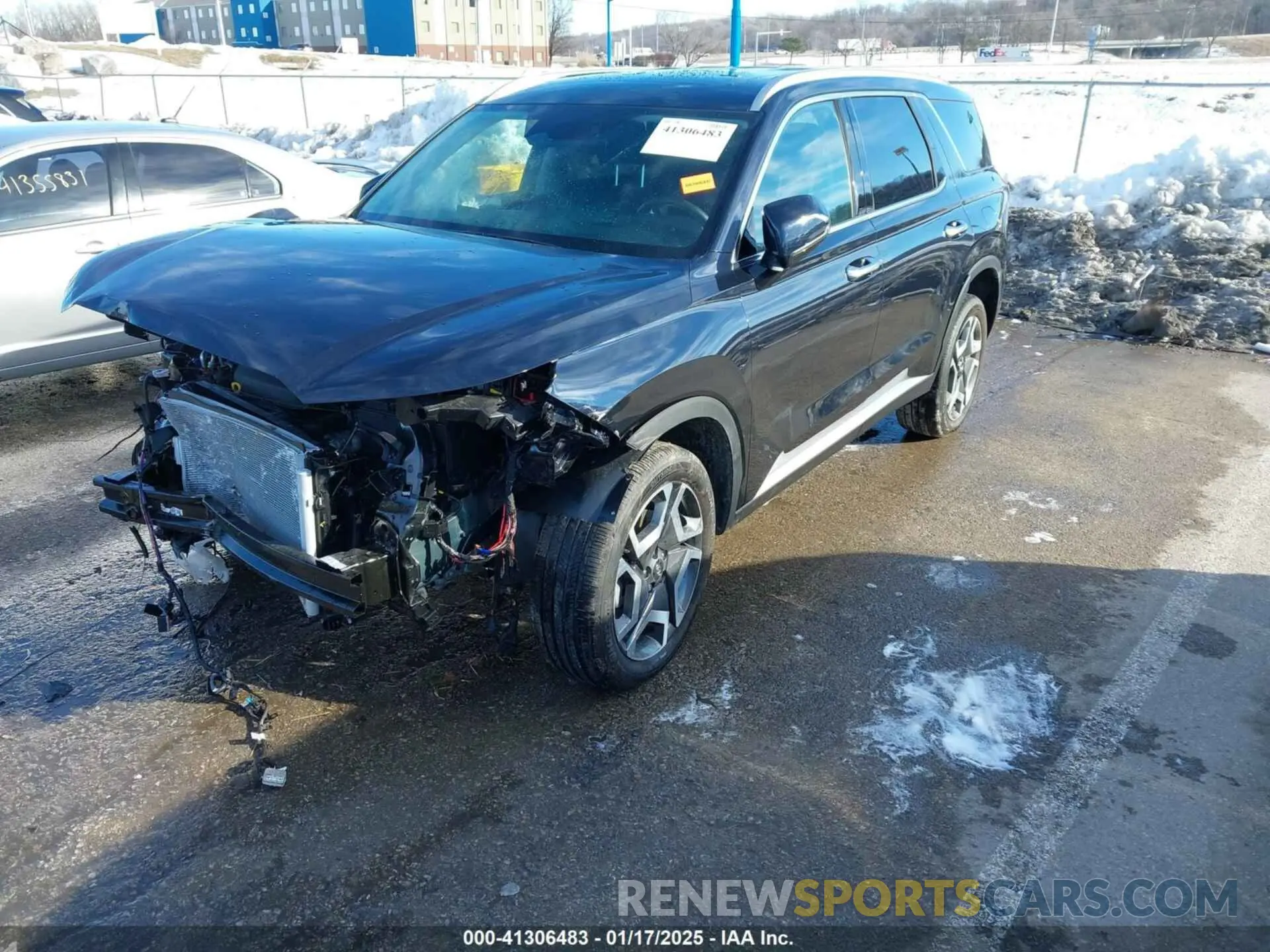 2 Photograph of a damaged car KM8R4DGEXRU797167 HYUNDAI PALISADE 2024