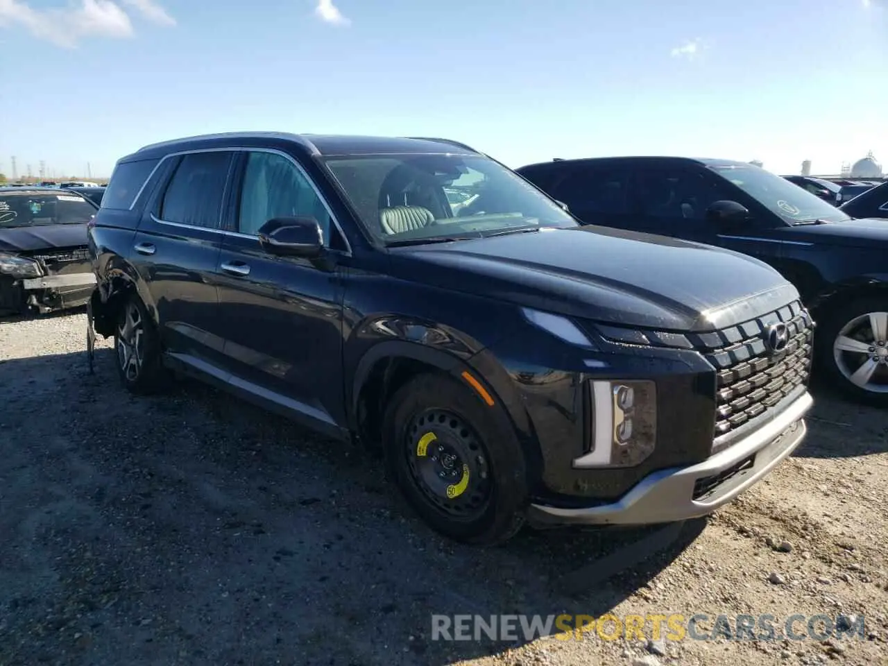 4 Photograph of a damaged car KM8R54GE2RU766556 HYUNDAI PALISADE 2024