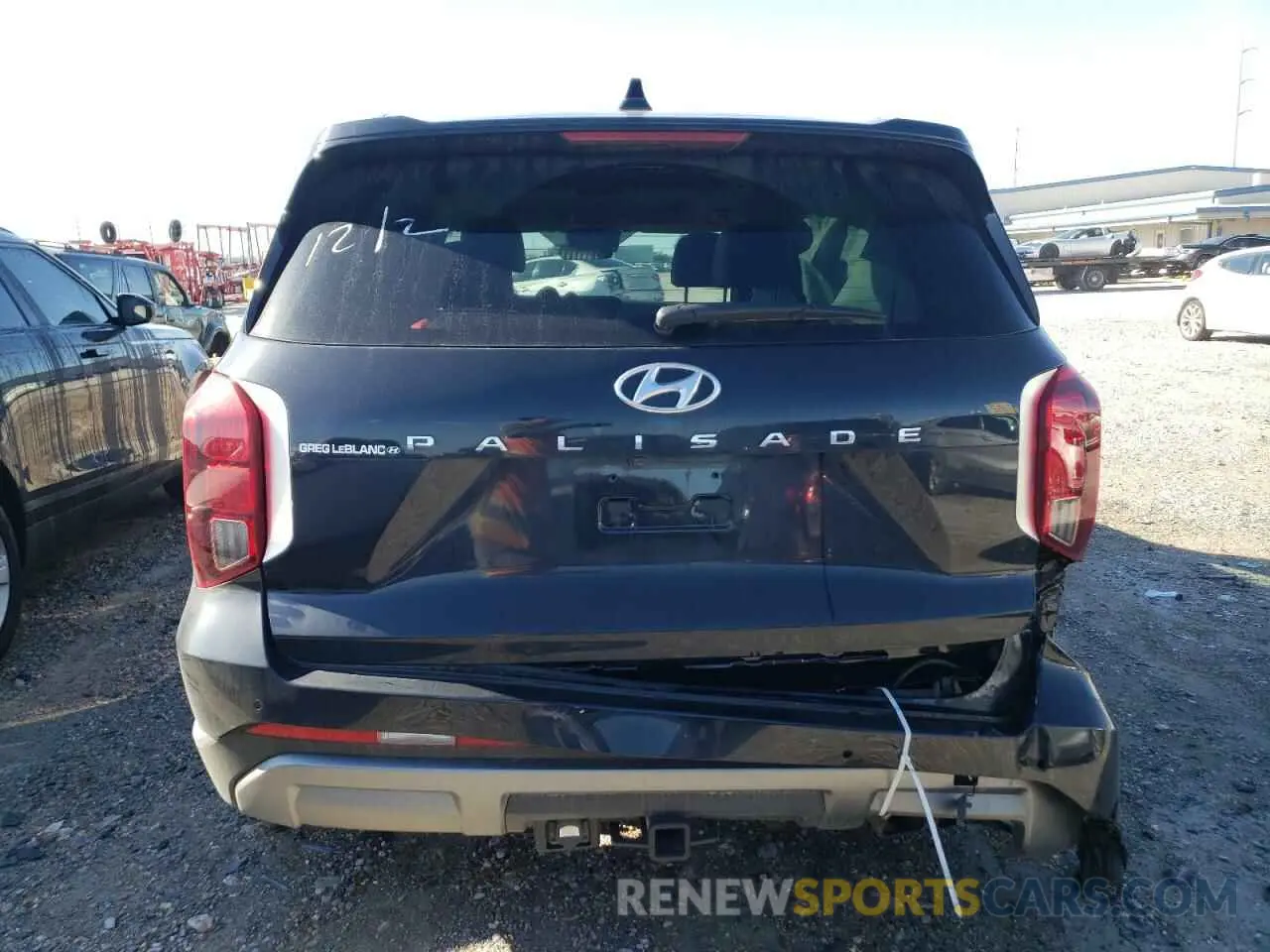6 Photograph of a damaged car KM8R54GE2RU766556 HYUNDAI PALISADE 2024