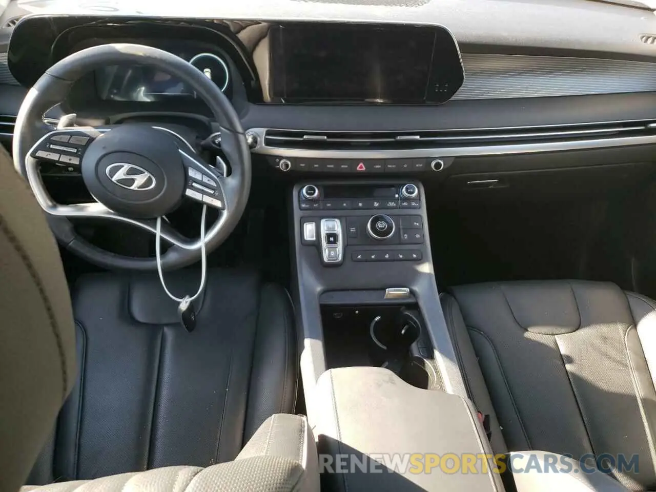8 Photograph of a damaged car KM8R54GE2RU766556 HYUNDAI PALISADE 2024