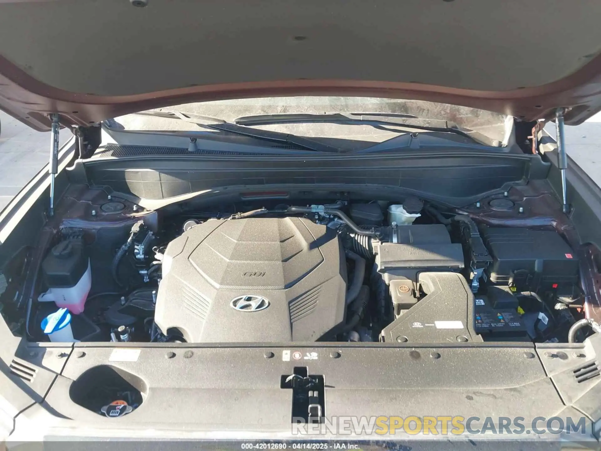 10 Photograph of a damaged car KM8R54GE2RU806263 HYUNDAI PALISADE 2024
