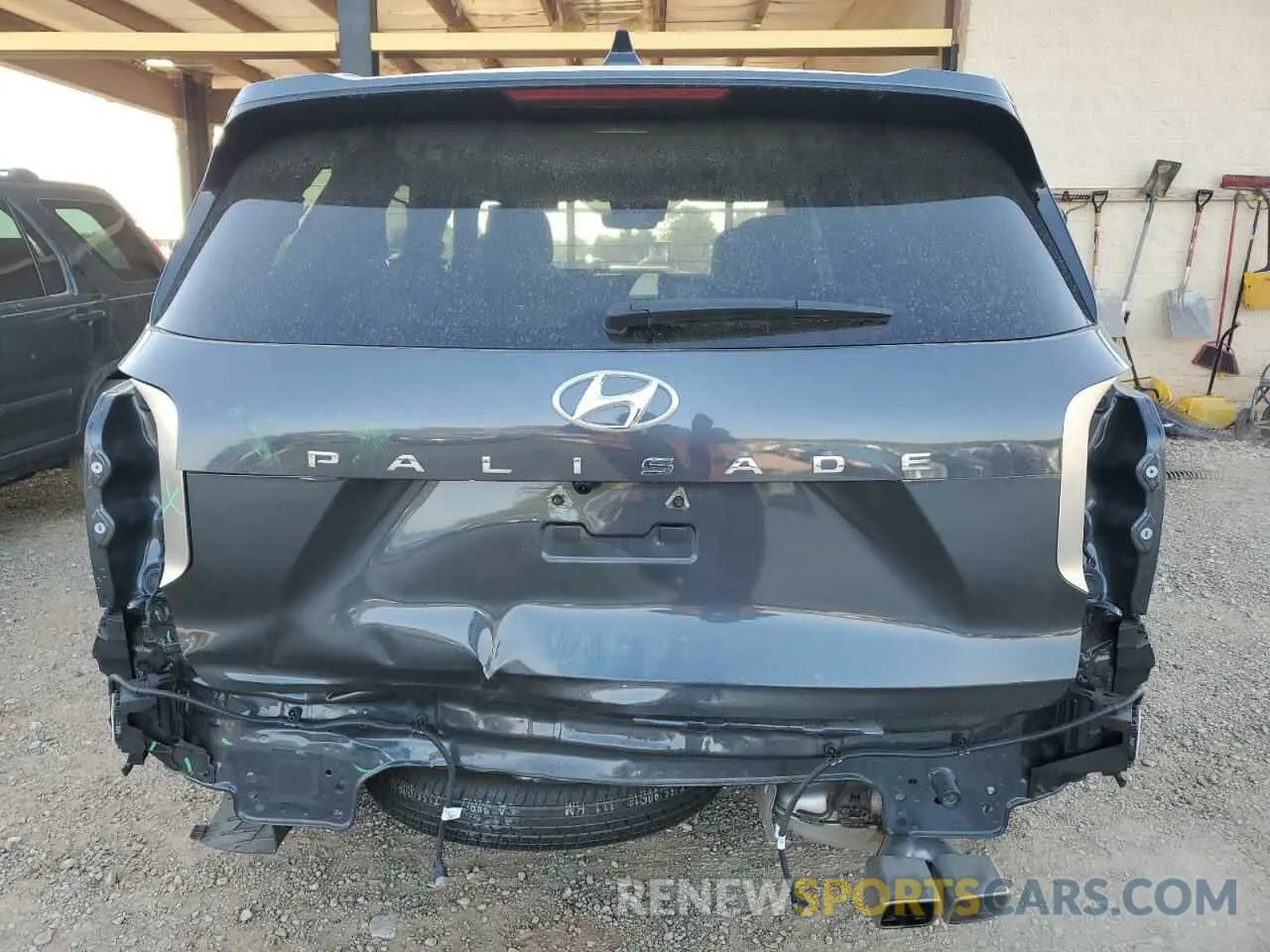 6 Photograph of a damaged car KM8R54GE5RU687169 HYUNDAI PALISADE 2024