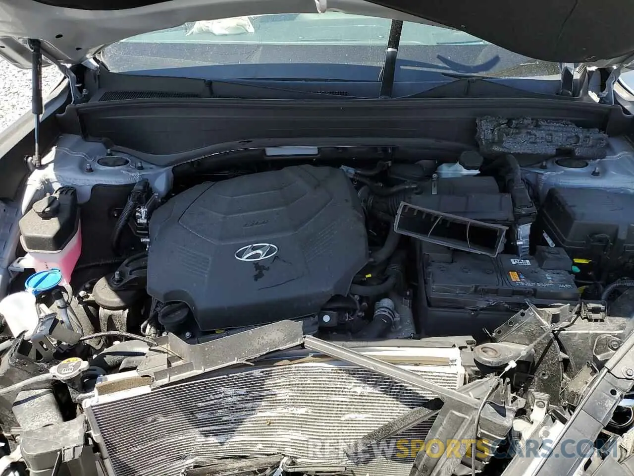 14 Photograph of a damaged car KM8R54GE6RU672373 HYUNDAI PALISADE 2024