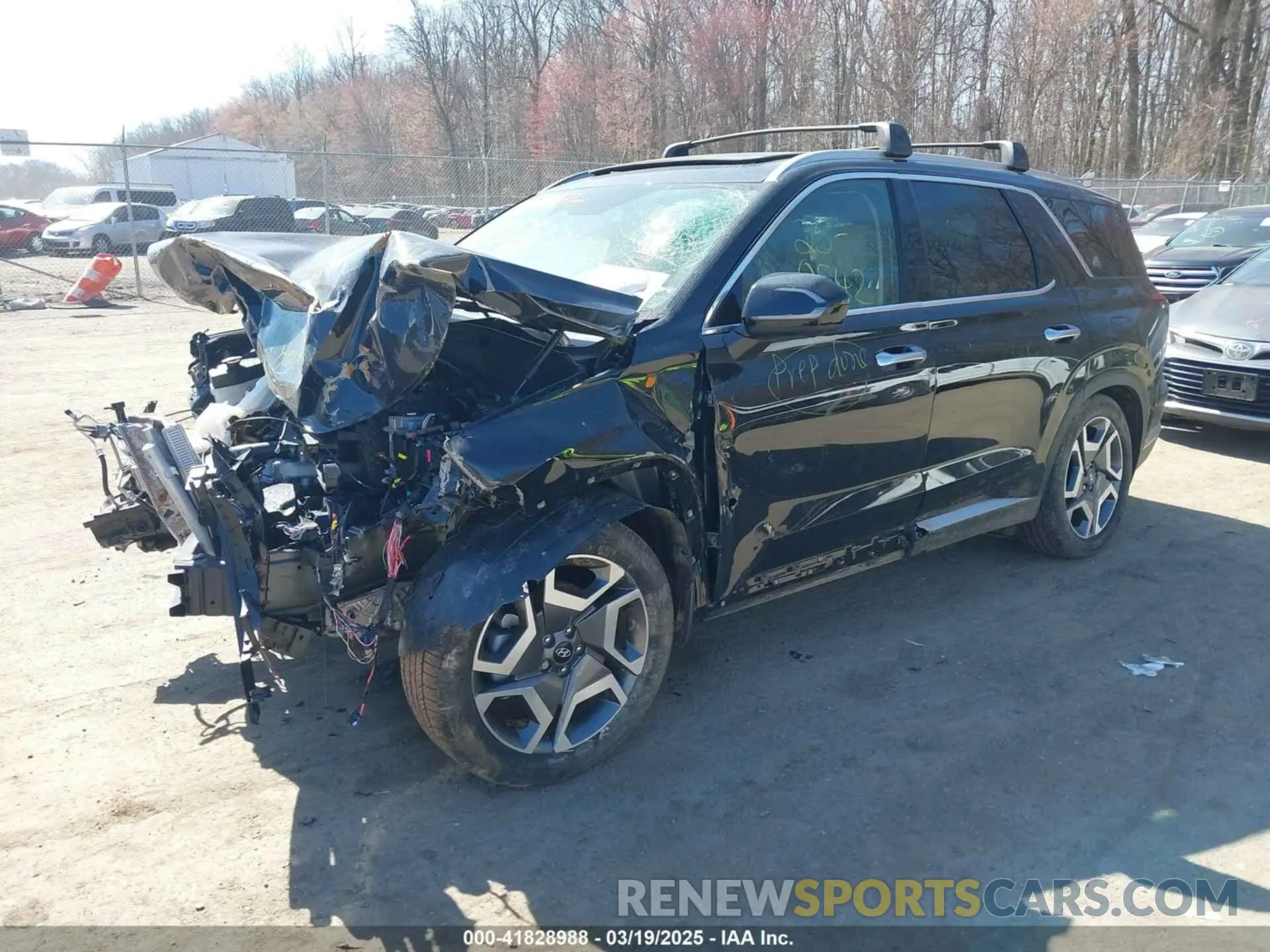 2 Photograph of a damaged car KM8R54GE6RU695555 HYUNDAI PALISADE 2024