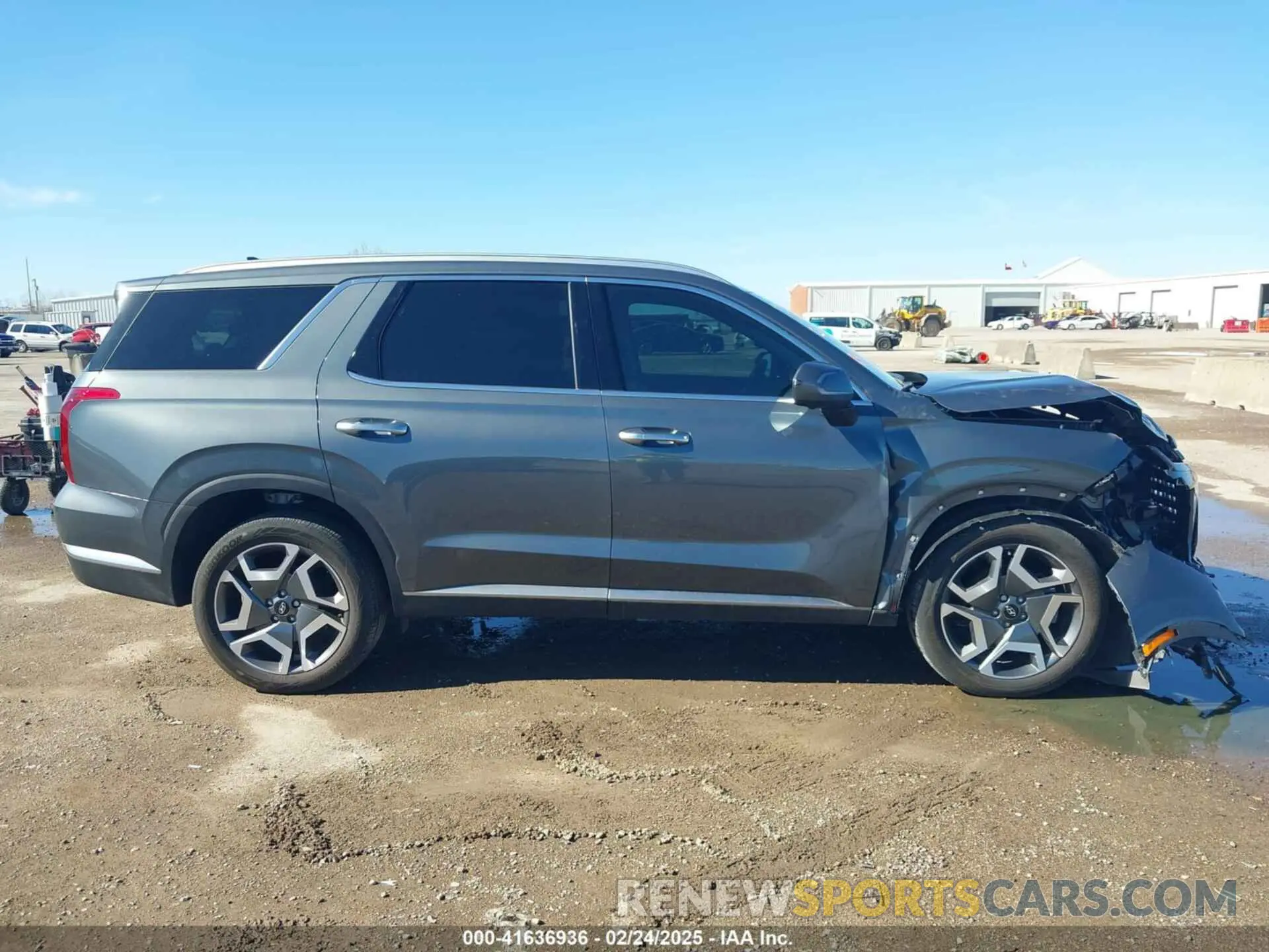 13 Photograph of a damaged car KM8R54GE6RU762168 HYUNDAI PALISADE 2024