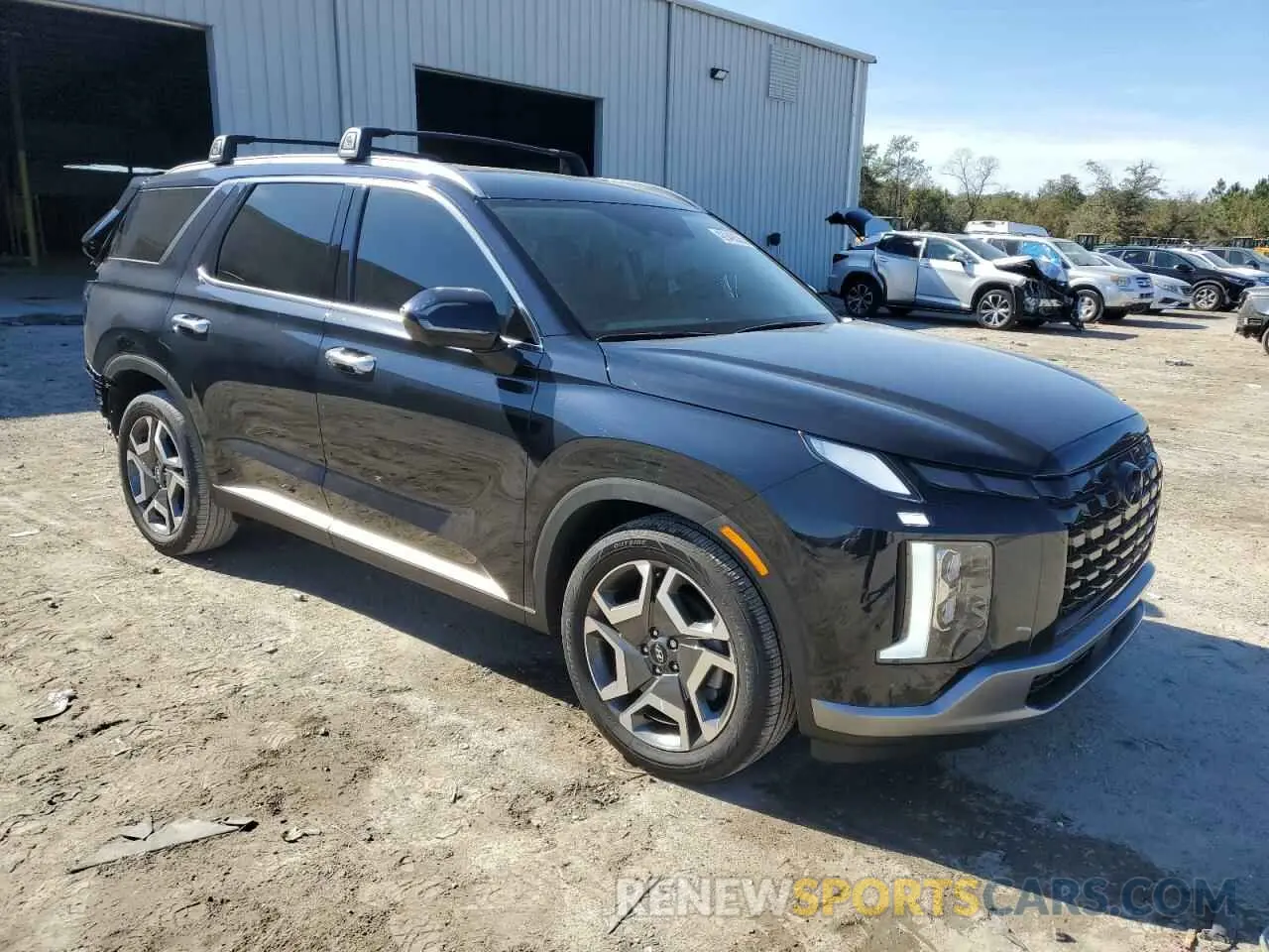 4 Photograph of a damaged car KM8R54GE7RU780422 HYUNDAI PALISADE 2024