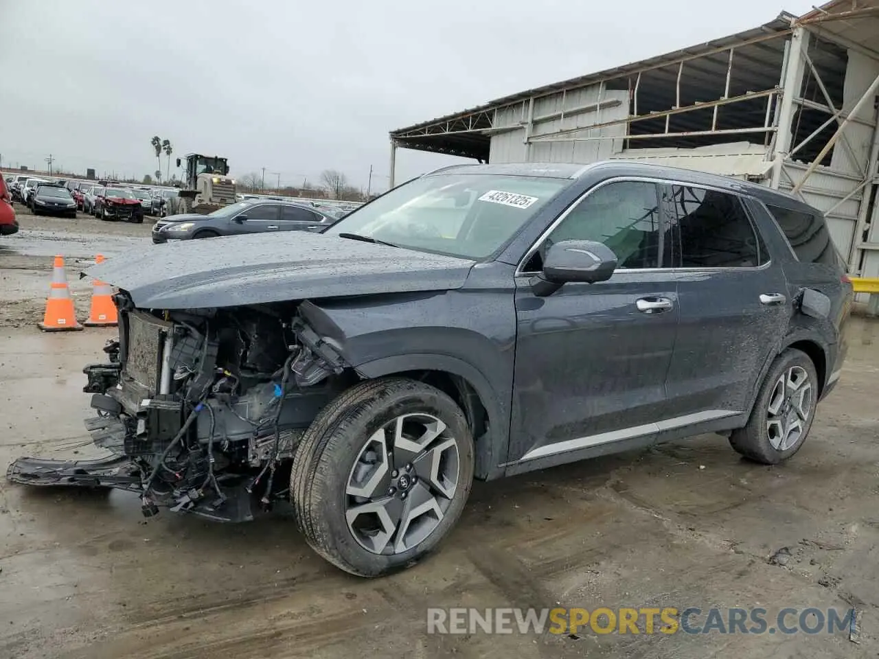 1 Photograph of a damaged car KM8R54GE9RU731125 HYUNDAI PALISADE 2024