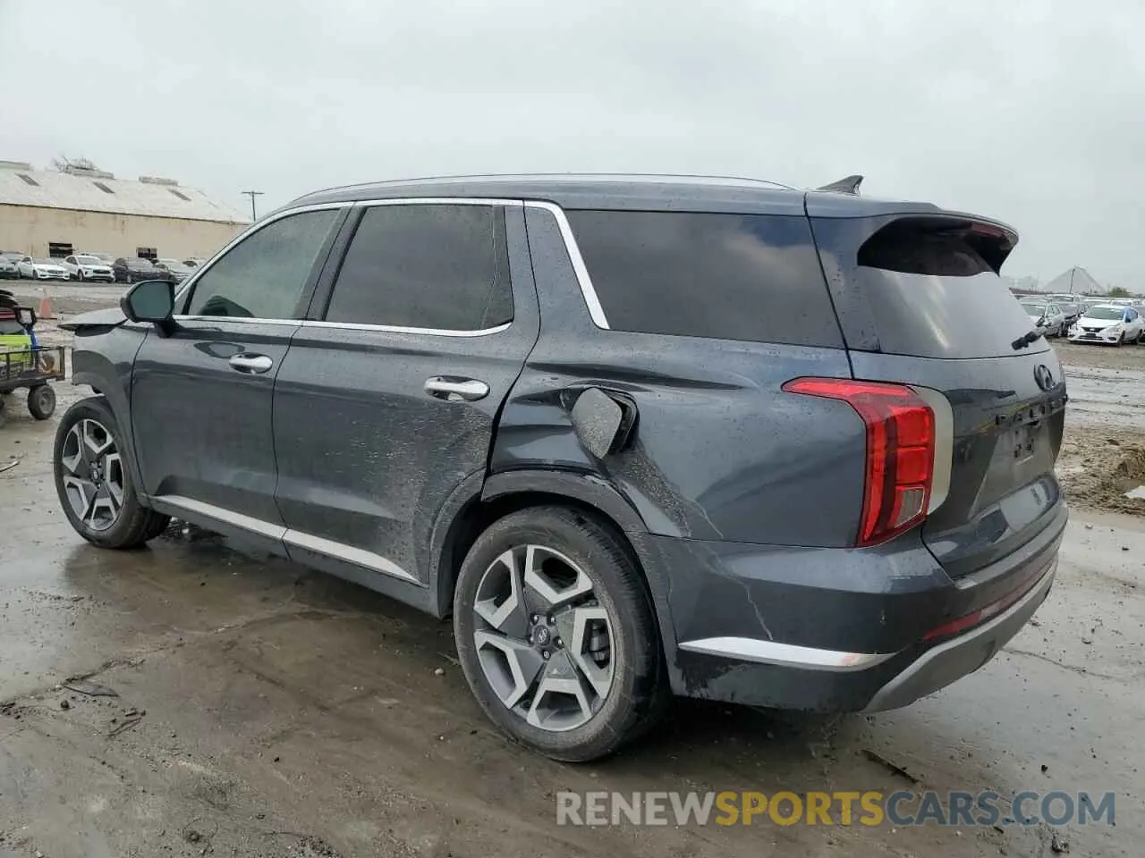 2 Photograph of a damaged car KM8R54GE9RU731125 HYUNDAI PALISADE 2024