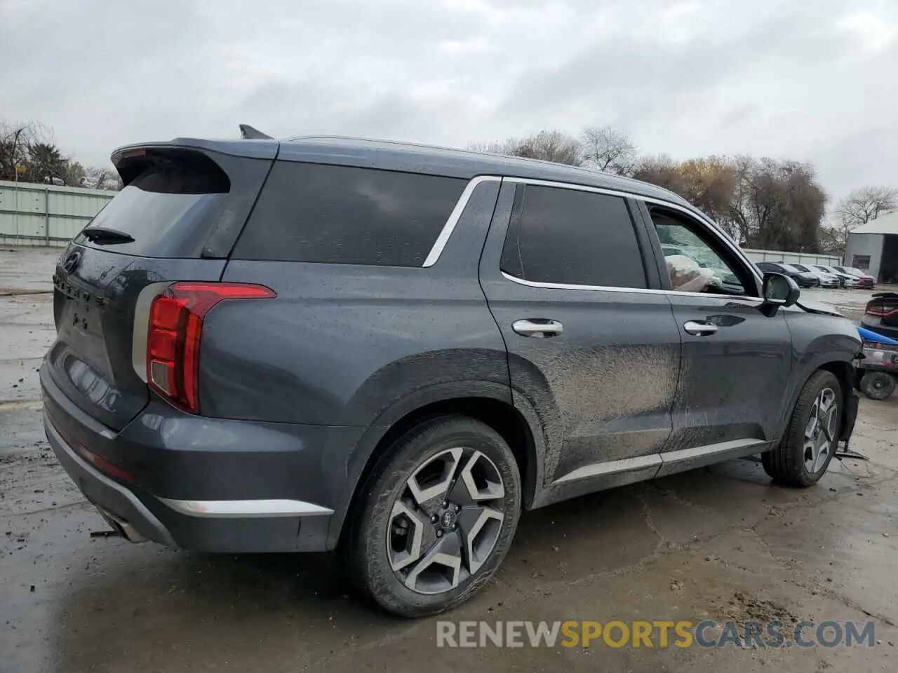 3 Photograph of a damaged car KM8R54GE9RU731125 HYUNDAI PALISADE 2024