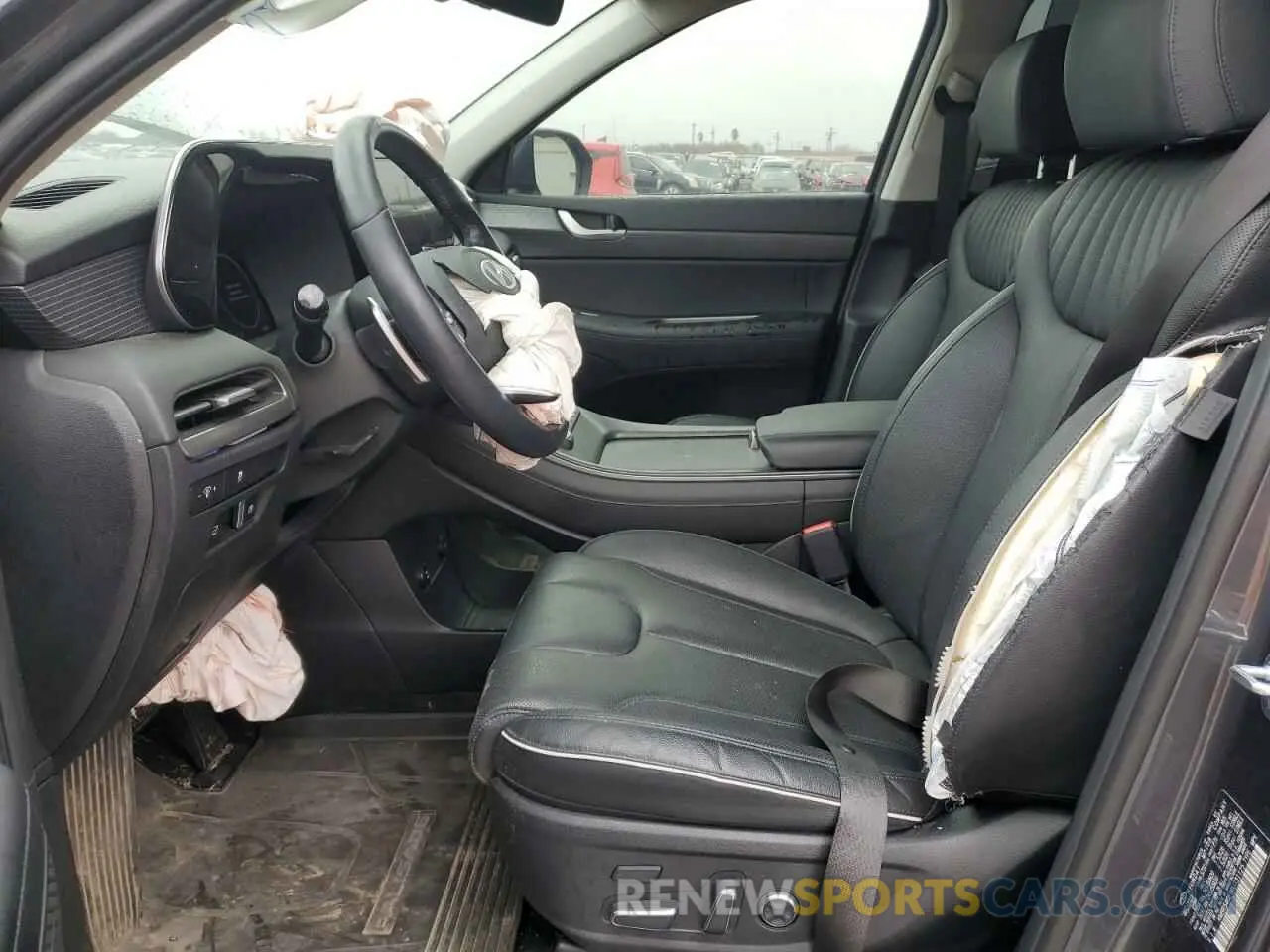 7 Photograph of a damaged car KM8R54GE9RU731125 HYUNDAI PALISADE 2024