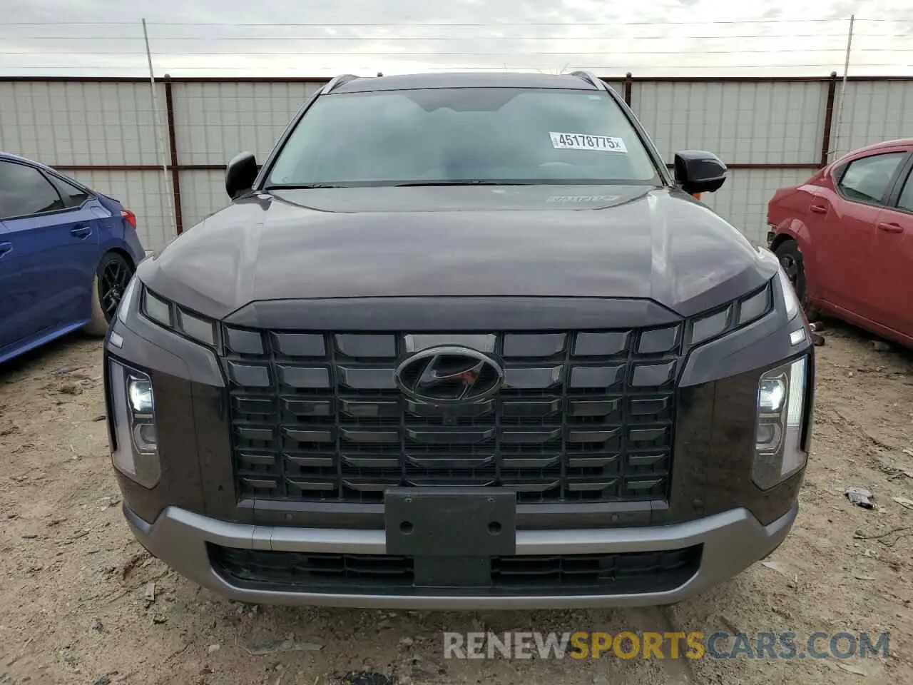 5 Photograph of a damaged car KM8R54GE9RU738186 HYUNDAI PALISADE 2024