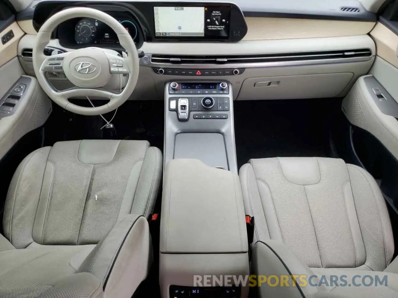 8 Photograph of a damaged car KM8R54GE9RU738186 HYUNDAI PALISADE 2024