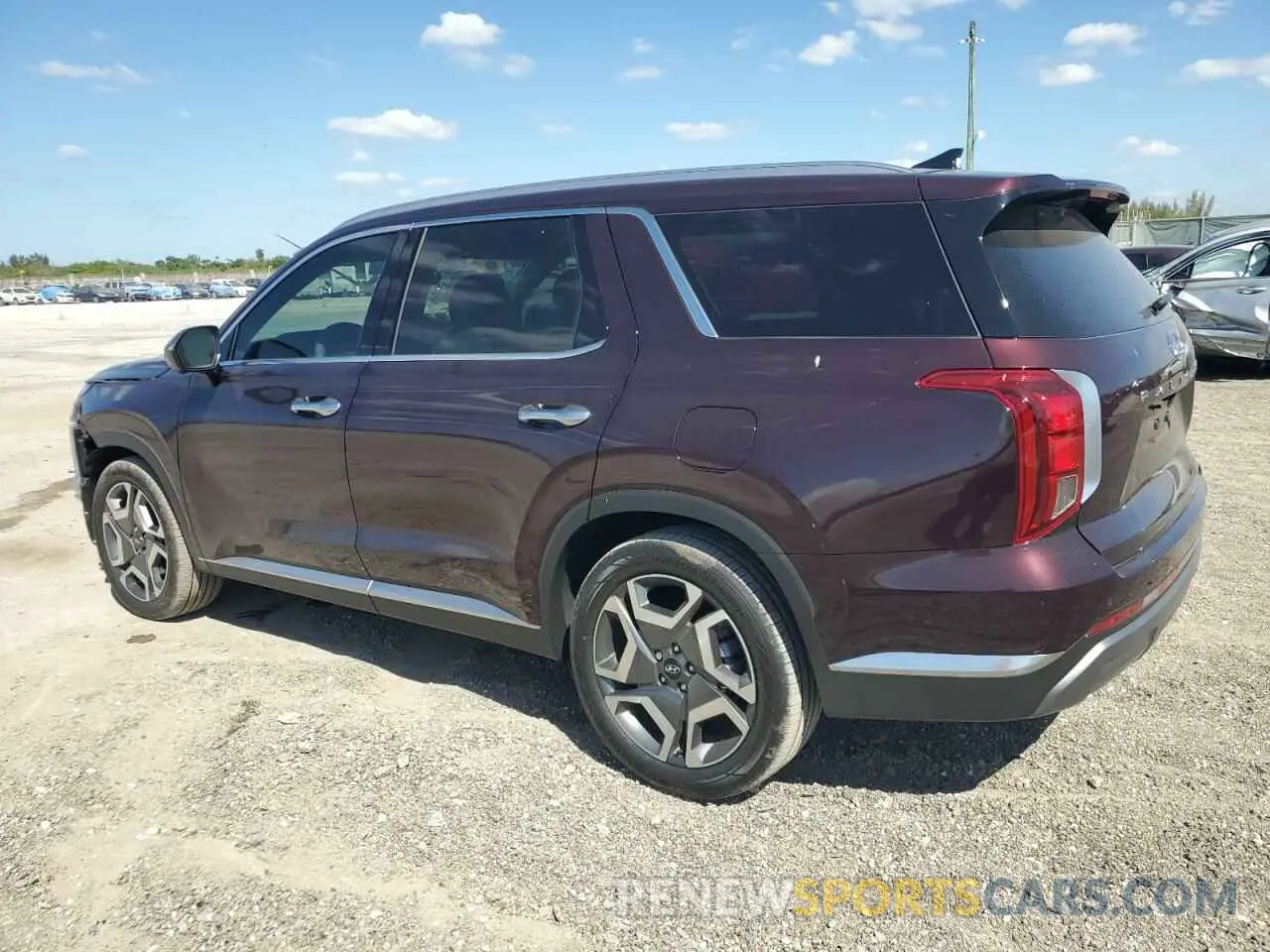 2 Photograph of a damaged car KM8R5DGE0RU762098 HYUNDAI PALISADE 2024