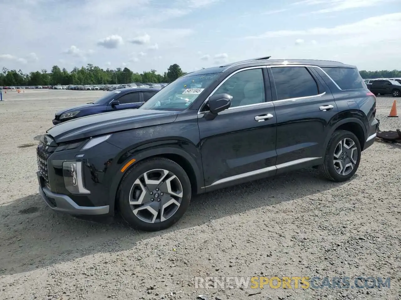 1 Photograph of a damaged car KM8R5DGE0RU785025 HYUNDAI PALISADE 2024