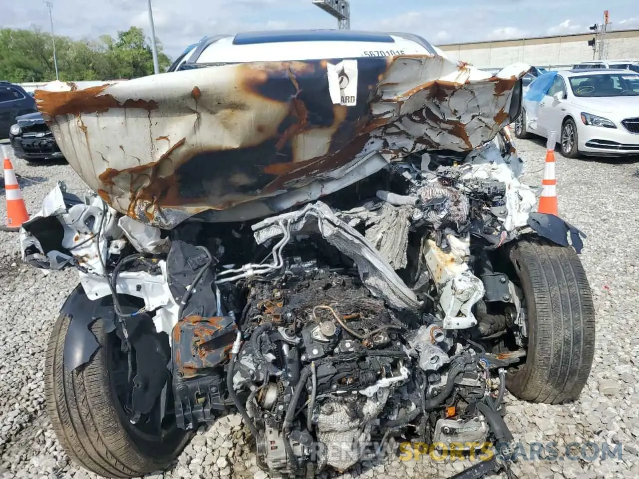 5 Photograph of a damaged car KM8R5DGE1RU664813 HYUNDAI PALISADE 2024