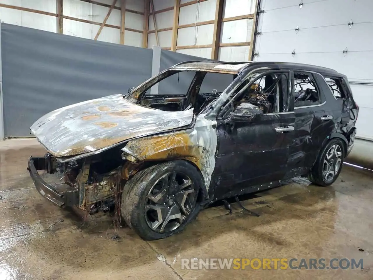 1 Photograph of a damaged car KM8R5DGE1RU700015 HYUNDAI PALISADE 2024