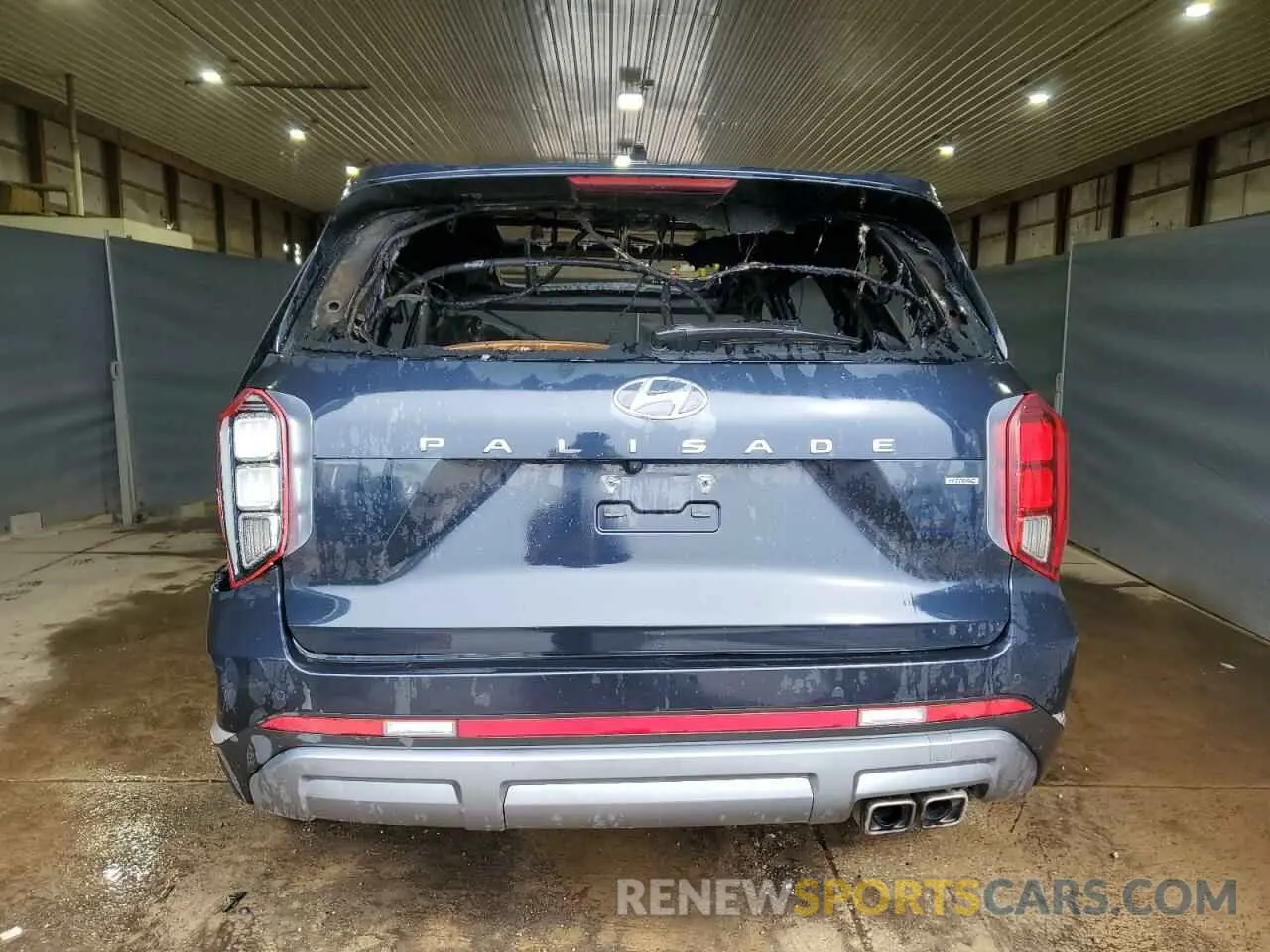 6 Photograph of a damaged car KM8R5DGE1RU700015 HYUNDAI PALISADE 2024