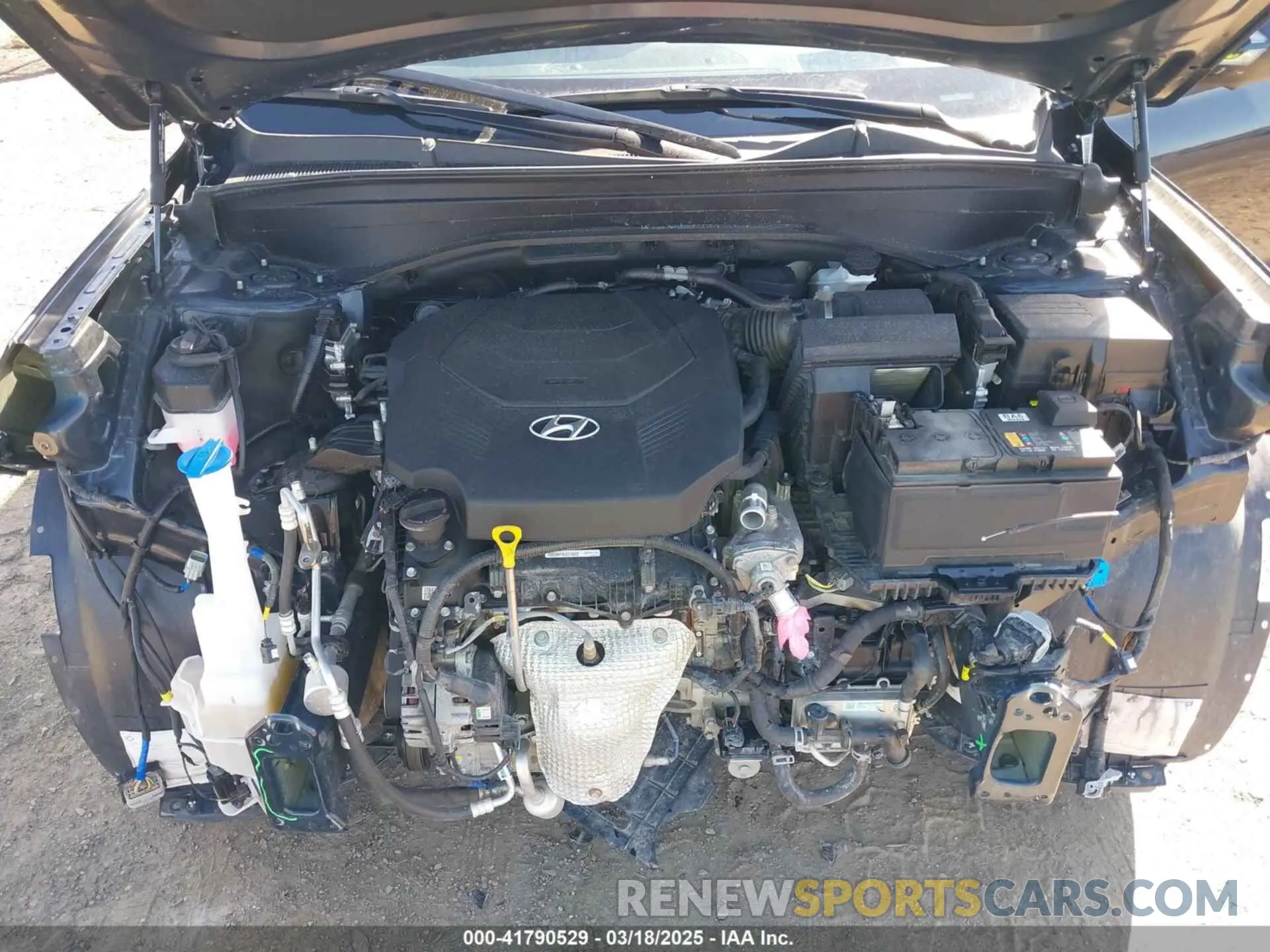 10 Photograph of a damaged car KM8R5DGE1RU725867 HYUNDAI PALISADE 2024