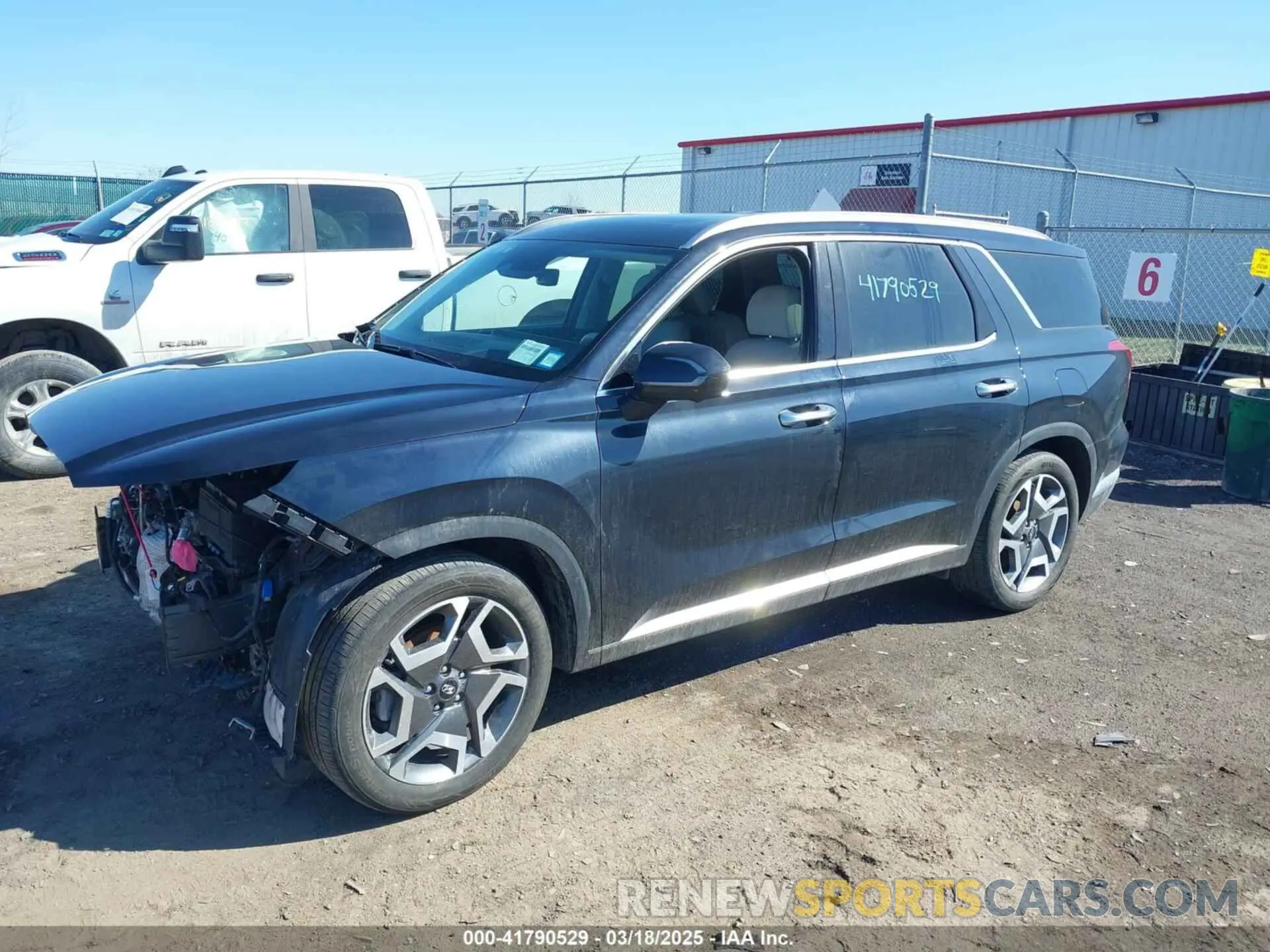 2 Photograph of a damaged car KM8R5DGE1RU725867 HYUNDAI PALISADE 2024