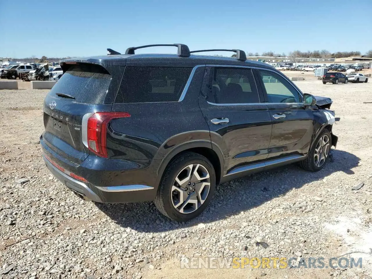 3 Photograph of a damaged car KM8R5DGE3RU697201 HYUNDAI PALISADE 2024