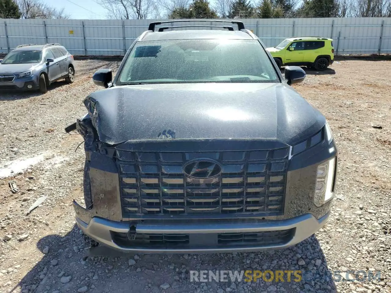 5 Photograph of a damaged car KM8R5DGE3RU697201 HYUNDAI PALISADE 2024