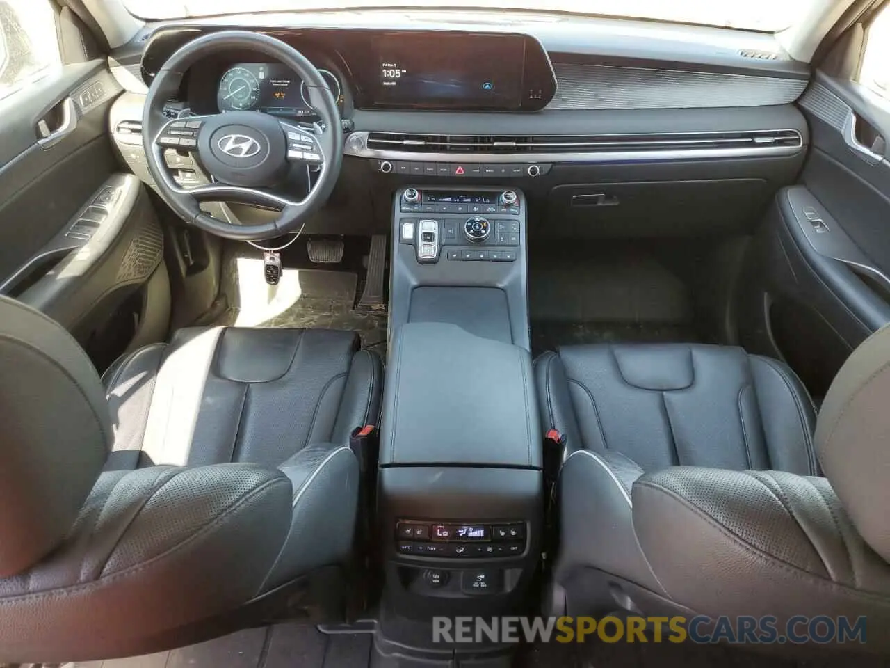 8 Photograph of a damaged car KM8R5DGE3RU697201 HYUNDAI PALISADE 2024