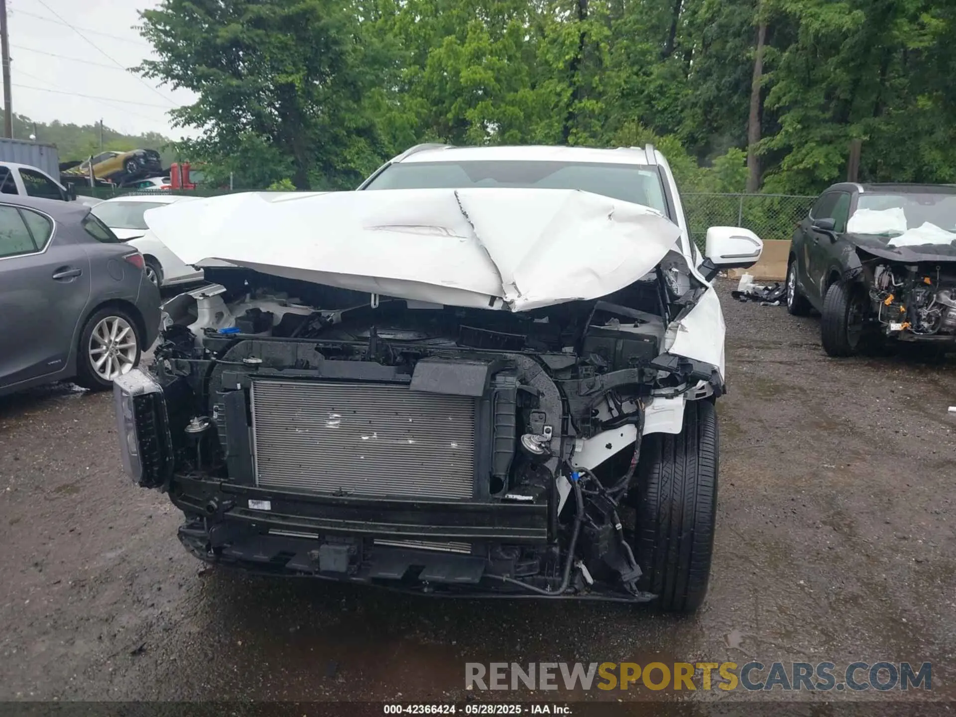 6 Photograph of a damaged car KM8R5DGE3RU740547 HYUNDAI PALISADE 2024