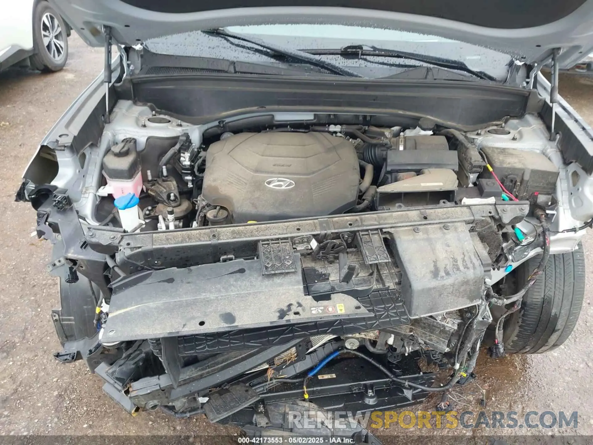 10 Photograph of a damaged car KM8R5DGE4RU650923 HYUNDAI PALISADE 2024