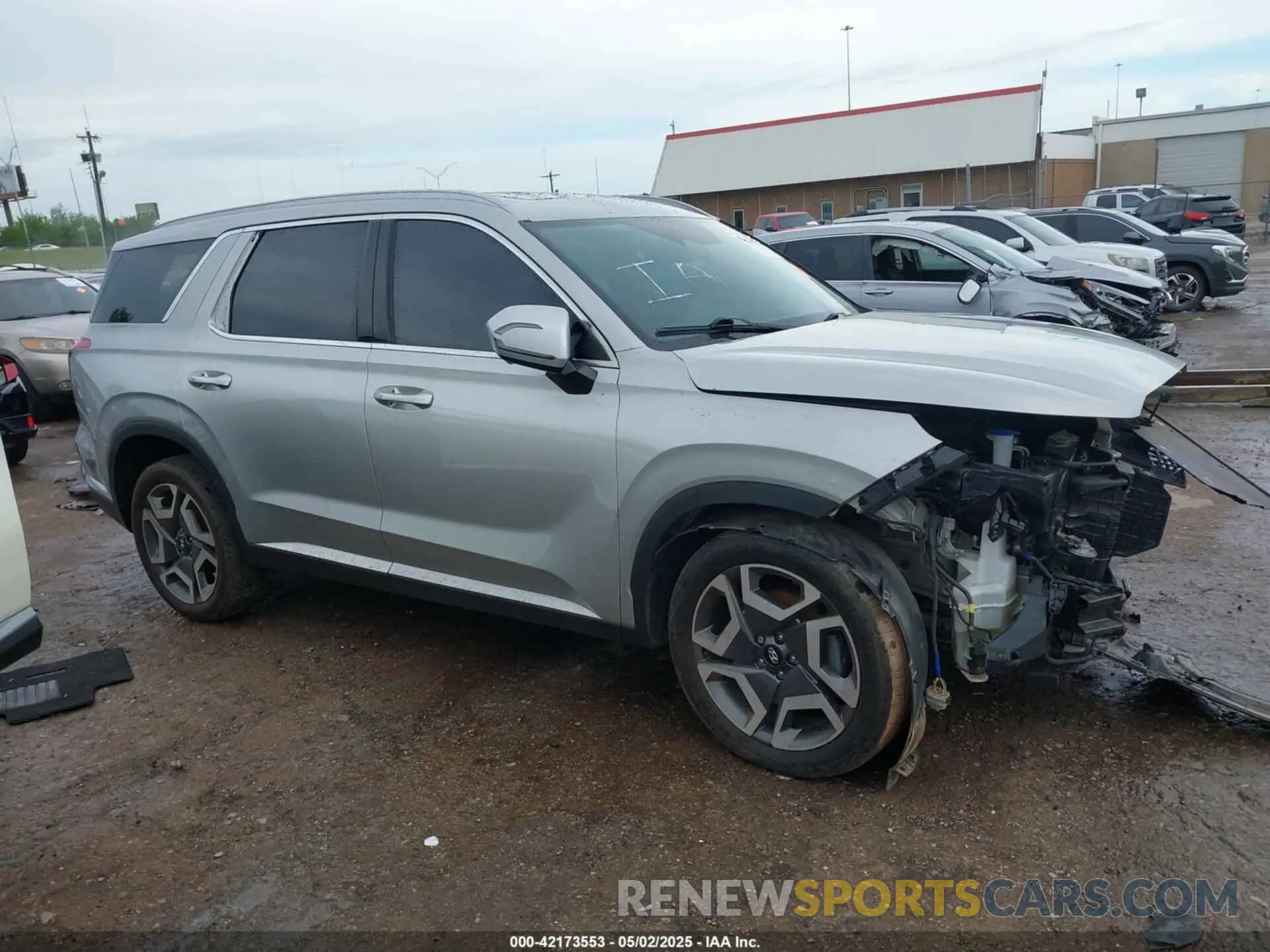 13 Photograph of a damaged car KM8R5DGE4RU650923 HYUNDAI PALISADE 2024