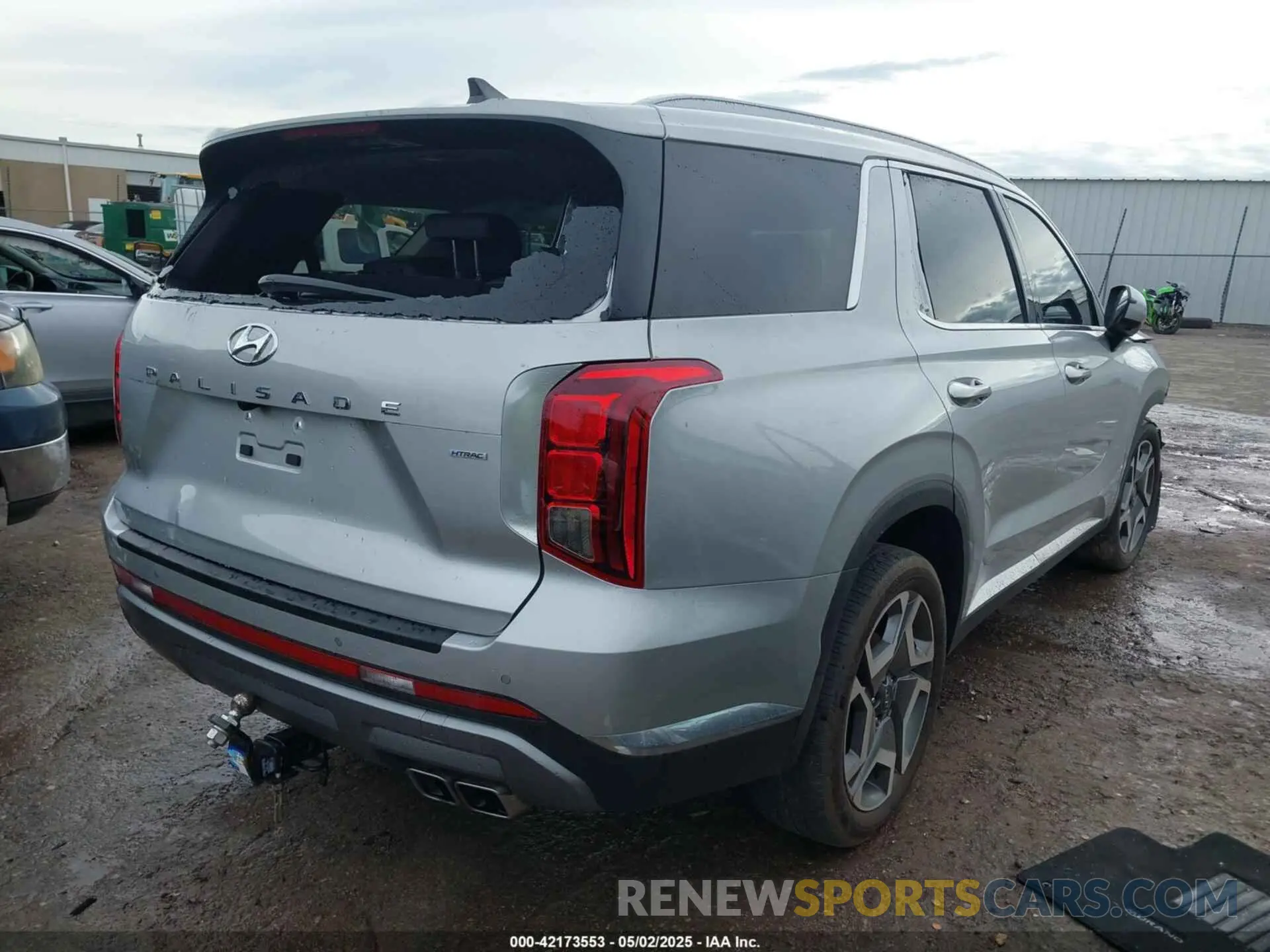 4 Photograph of a damaged car KM8R5DGE4RU650923 HYUNDAI PALISADE 2024