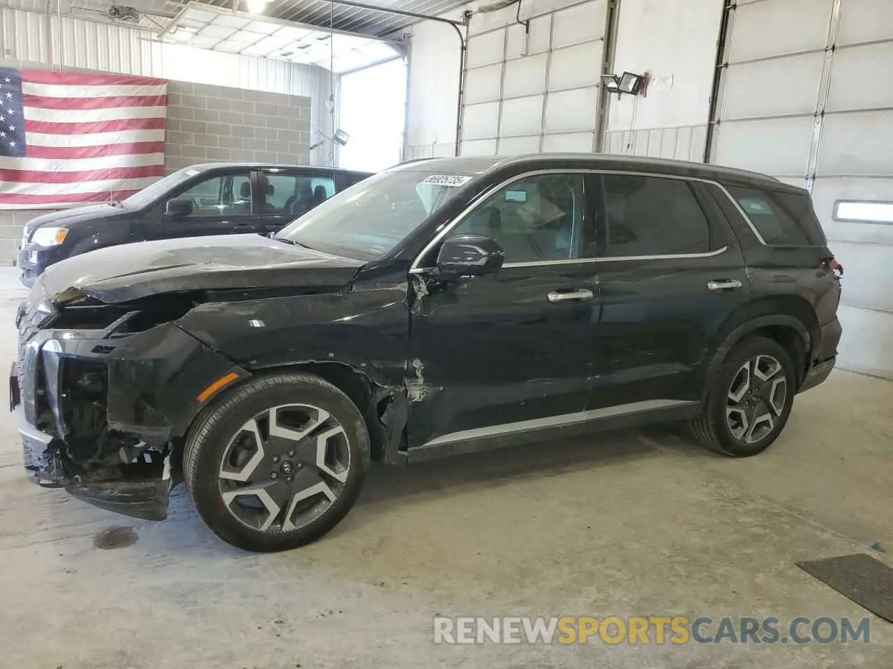 1 Photograph of a damaged car KM8R5DGE4RU680875 HYUNDAI PALISADE 2024