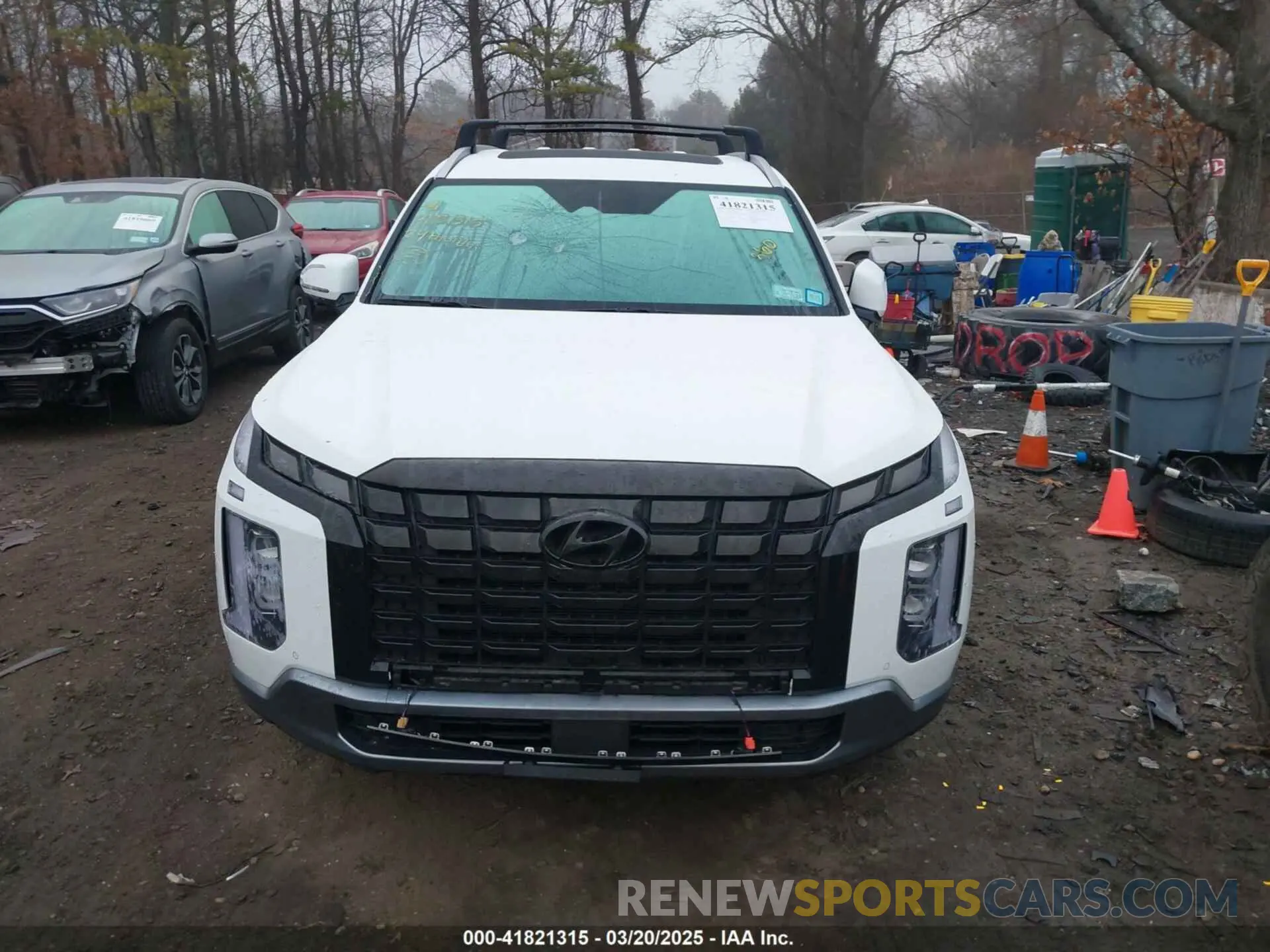 12 Photograph of a damaged car KM8R5DGE4RU718167 HYUNDAI PALISADE 2024