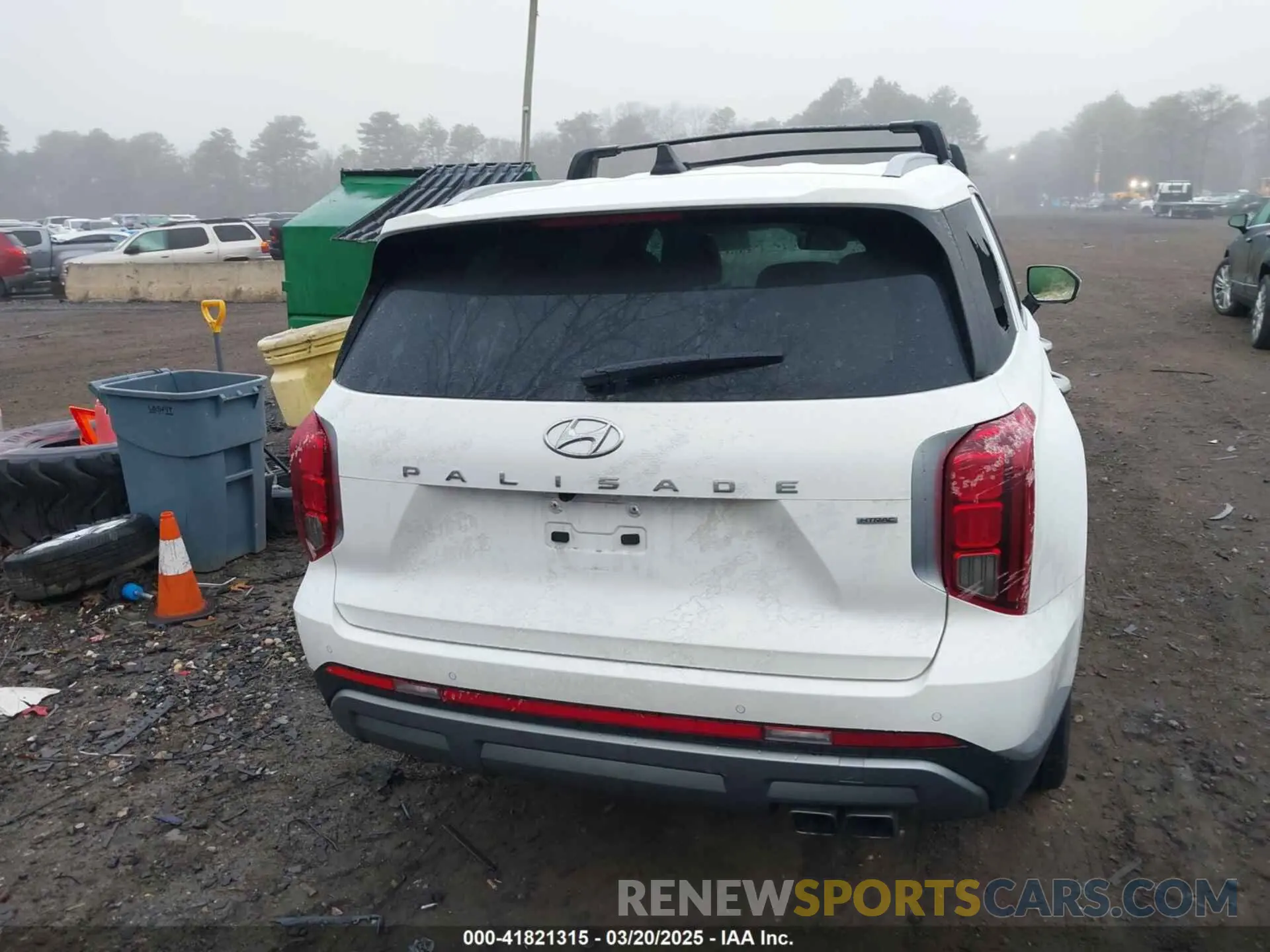 16 Photograph of a damaged car KM8R5DGE4RU718167 HYUNDAI PALISADE 2024