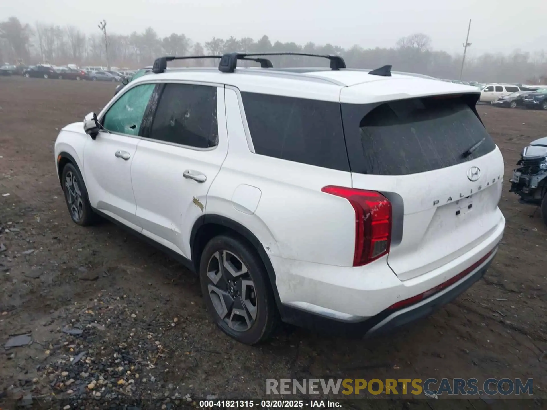 3 Photograph of a damaged car KM8R5DGE4RU718167 HYUNDAI PALISADE 2024