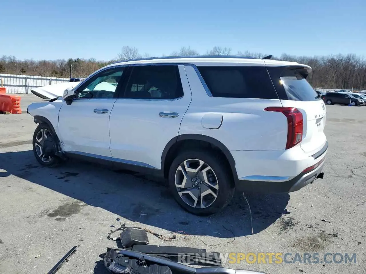 2 Photograph of a damaged car KM8R5DGE4RU781947 HYUNDAI PALISADE 2024