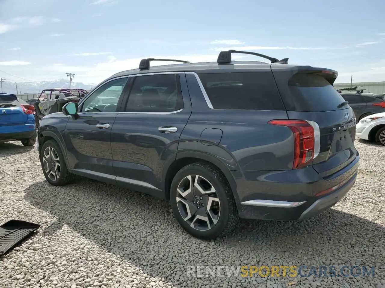2 Photograph of a damaged car KM8R5DGE6RU665228 HYUNDAI PALISADE 2024