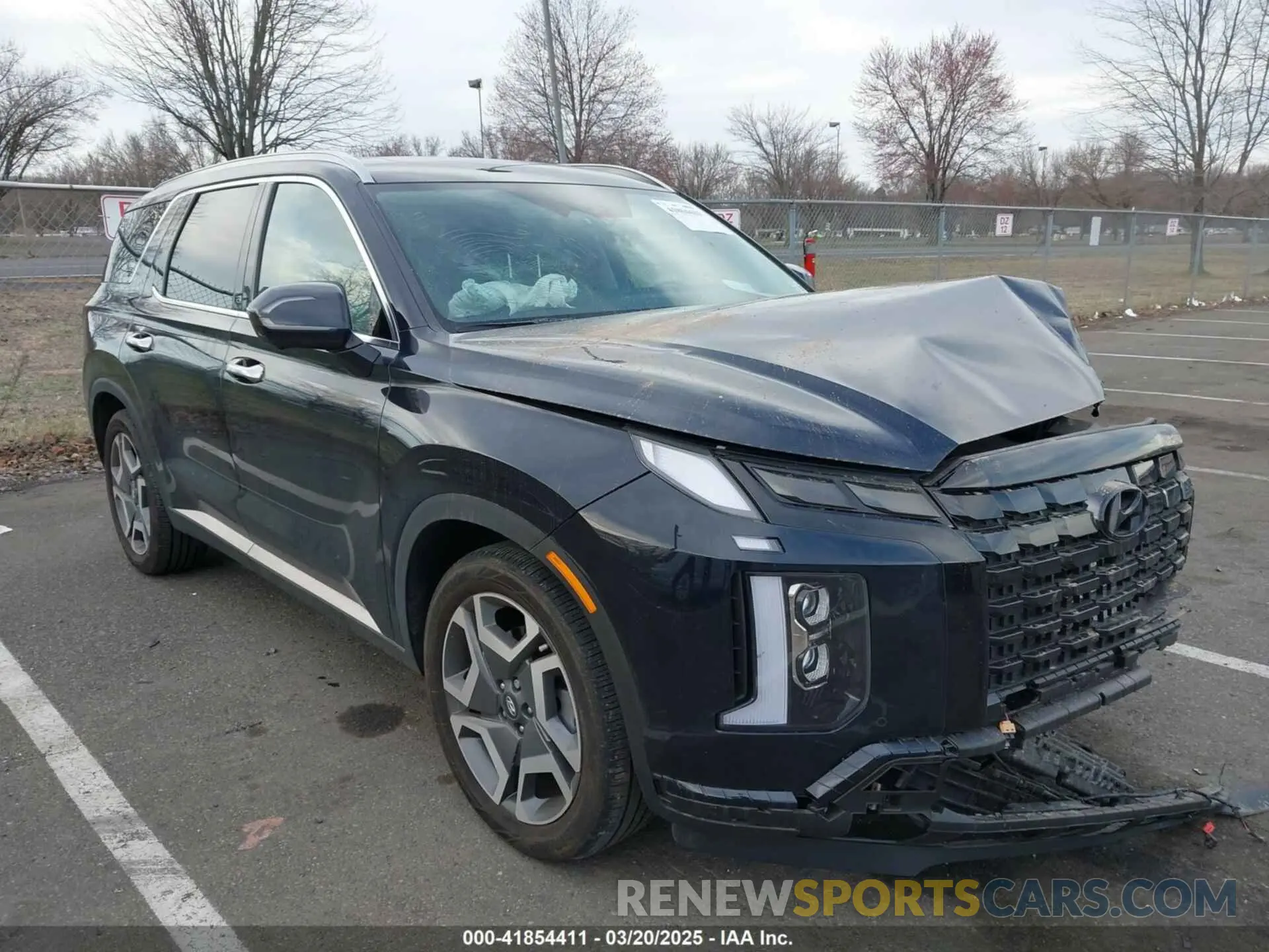 1 Photograph of a damaged car KM8R5DGE8RU704918 HYUNDAI PALISADE 2024