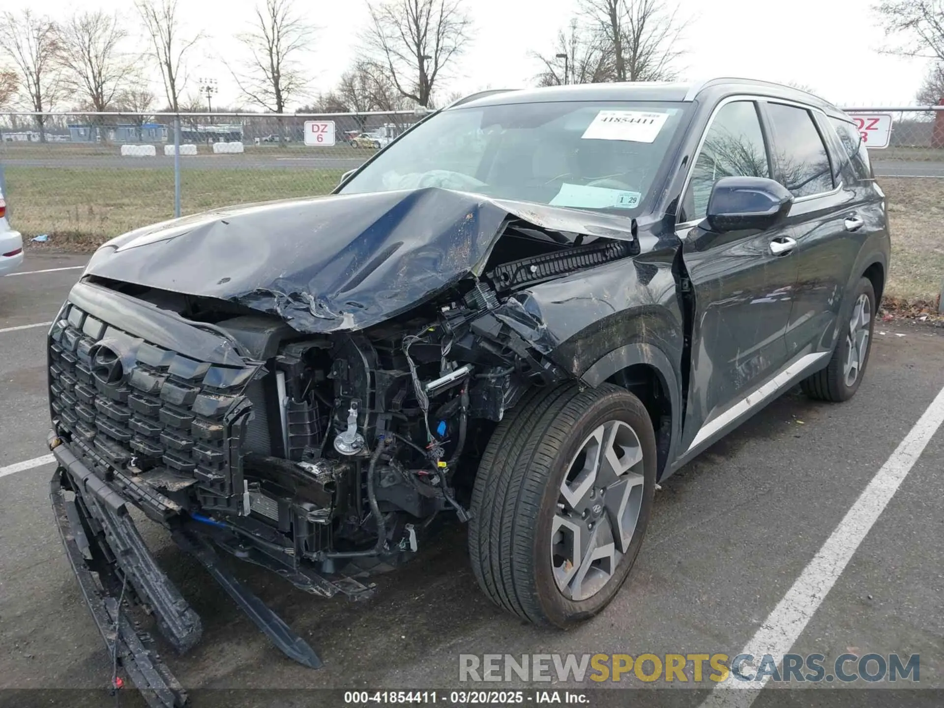 2 Photograph of a damaged car KM8R5DGE8RU704918 HYUNDAI PALISADE 2024