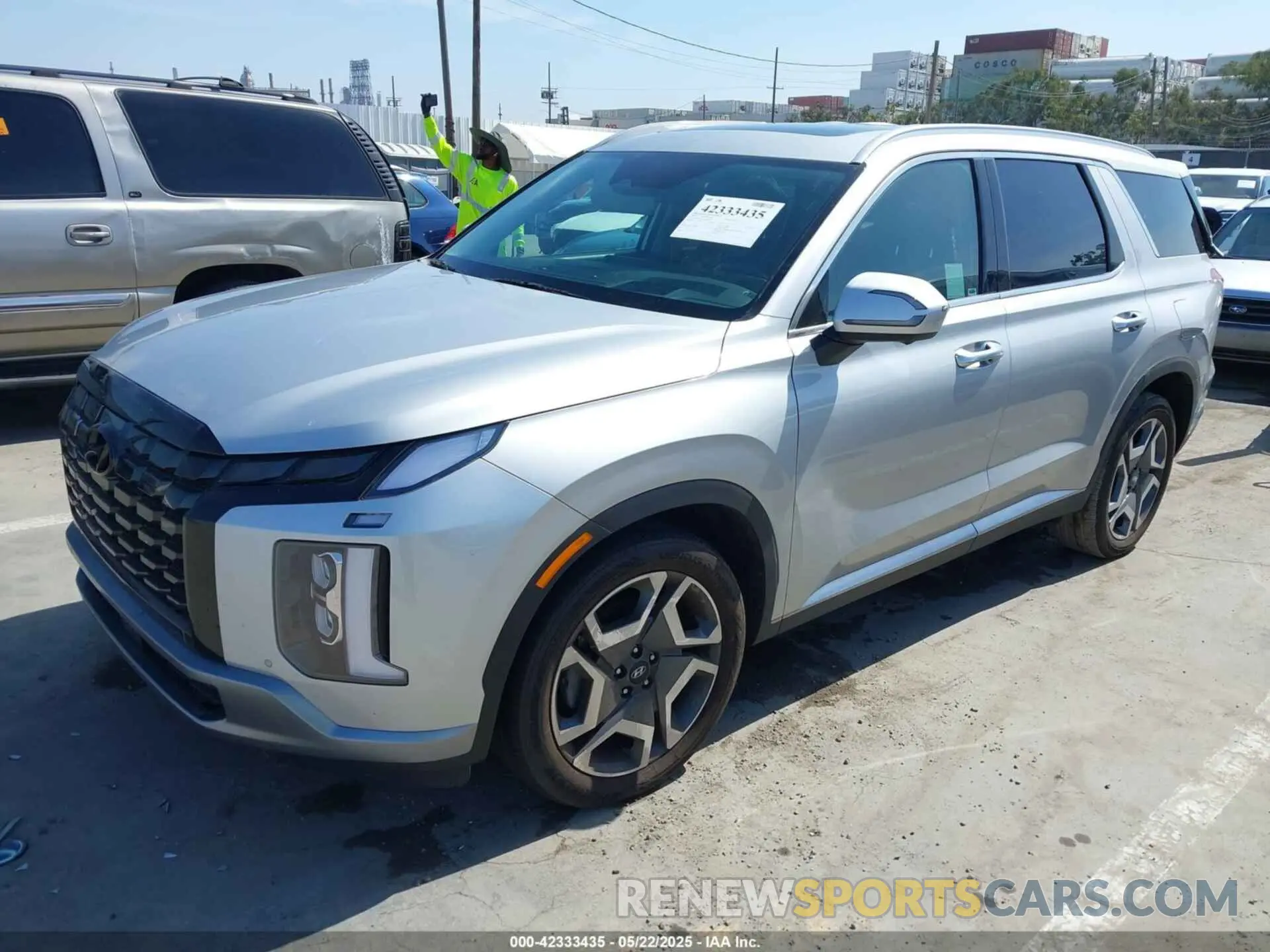 2 Photograph of a damaged car KM8R5DGE9RU698448 HYUNDAI PALISADE 2024