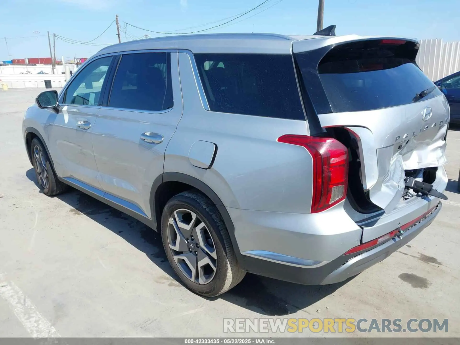 3 Photograph of a damaged car KM8R5DGE9RU698448 HYUNDAI PALISADE 2024