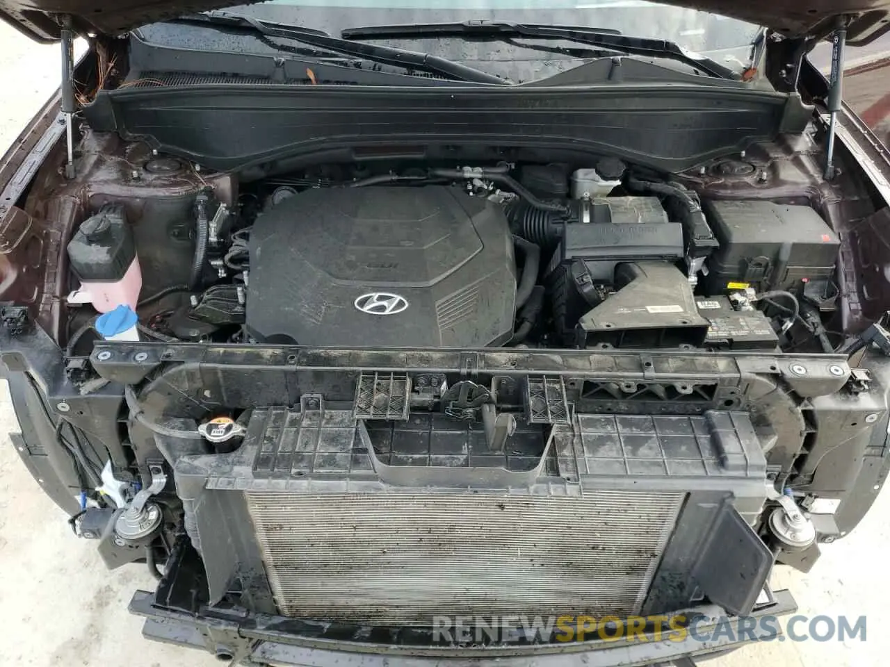 12 Photograph of a damaged car KM8R5DGEXRU720618 HYUNDAI PALISADE 2024