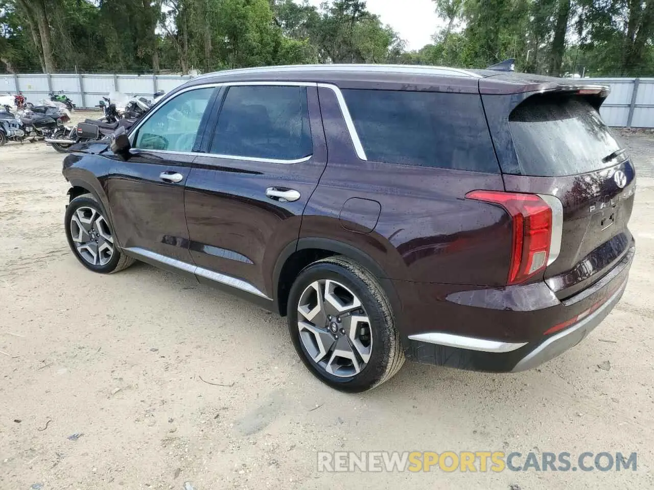 2 Photograph of a damaged car KM8R5DGEXRU720618 HYUNDAI PALISADE 2024