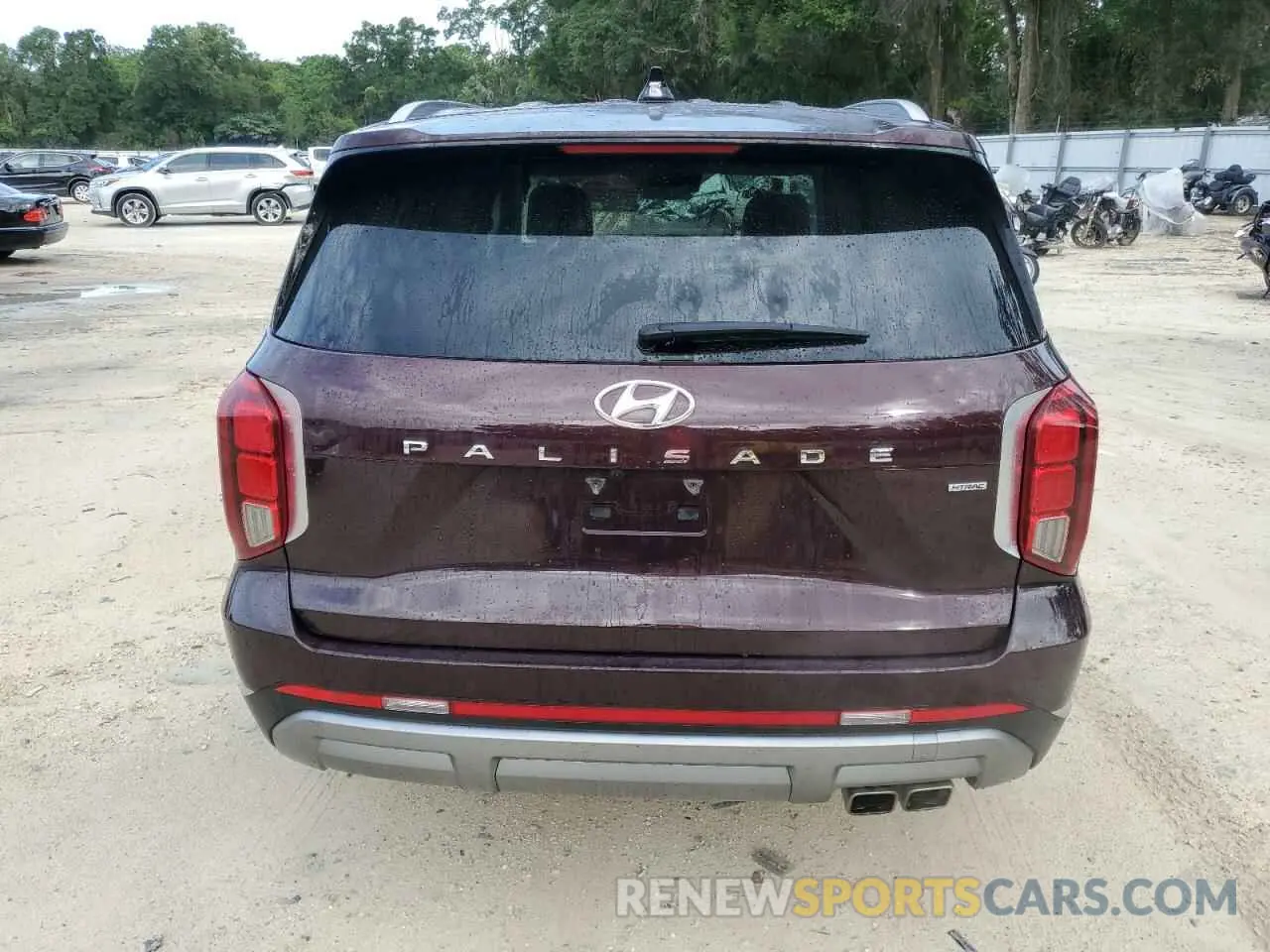 6 Photograph of a damaged car KM8R5DGEXRU720618 HYUNDAI PALISADE 2024