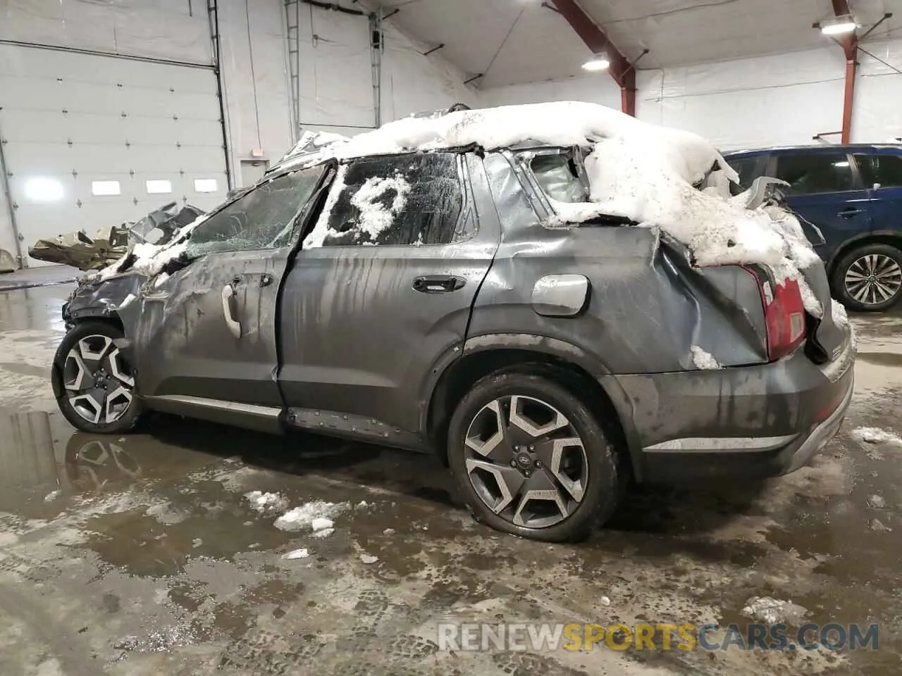 2 Photograph of a damaged car KM8R5DGEXRU776929 HYUNDAI PALISADE 2024