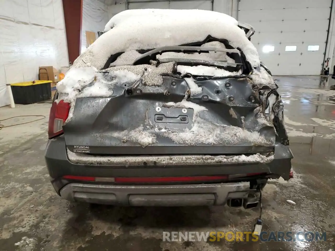 6 Photograph of a damaged car KM8R5DGEXRU776929 HYUNDAI PALISADE 2024