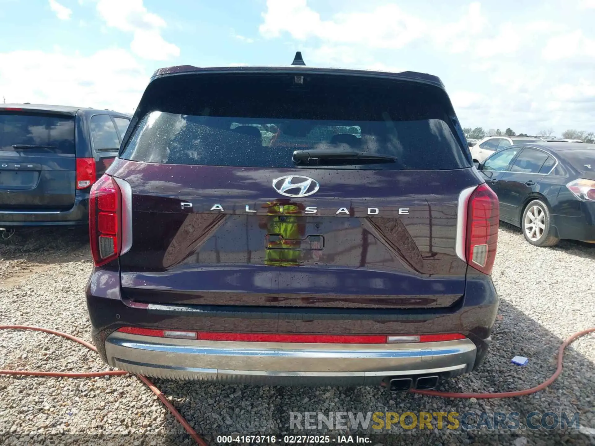 16 Photograph of a damaged car KM8R74GE7RU672196 HYUNDAI PALISADE 2024